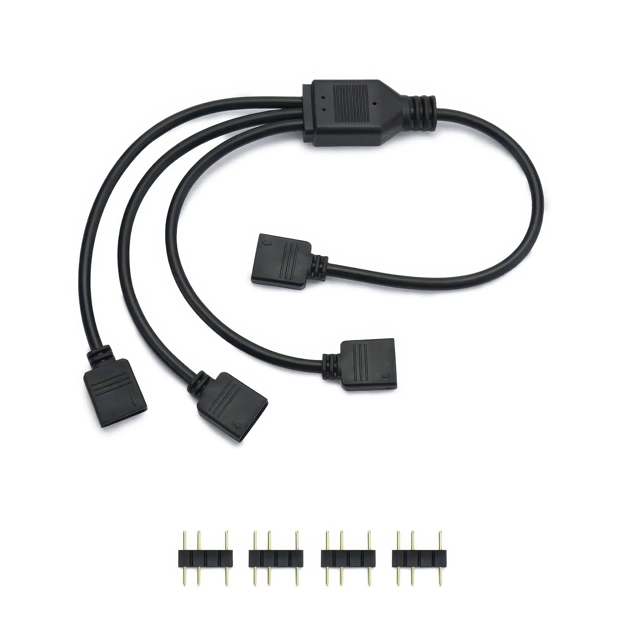 Drako Cavo splitter ARGB, 5 V, 3 pin, 3-Way Splitter Cable - 30 cm