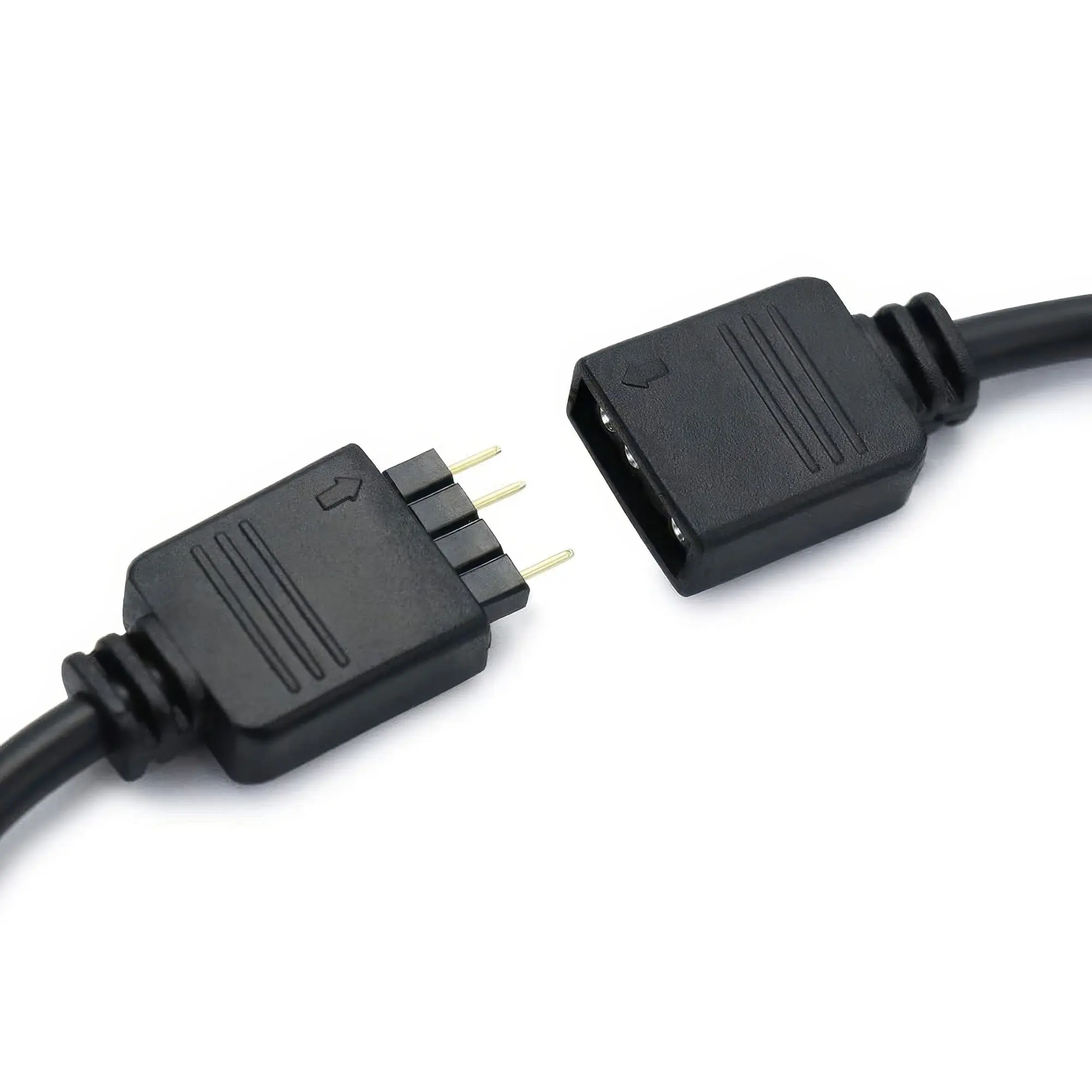 Drako Cavo splitter ARGB, 5 V, 3 pin, 3-Way Splitter Cable - 30 cm - immagine 2