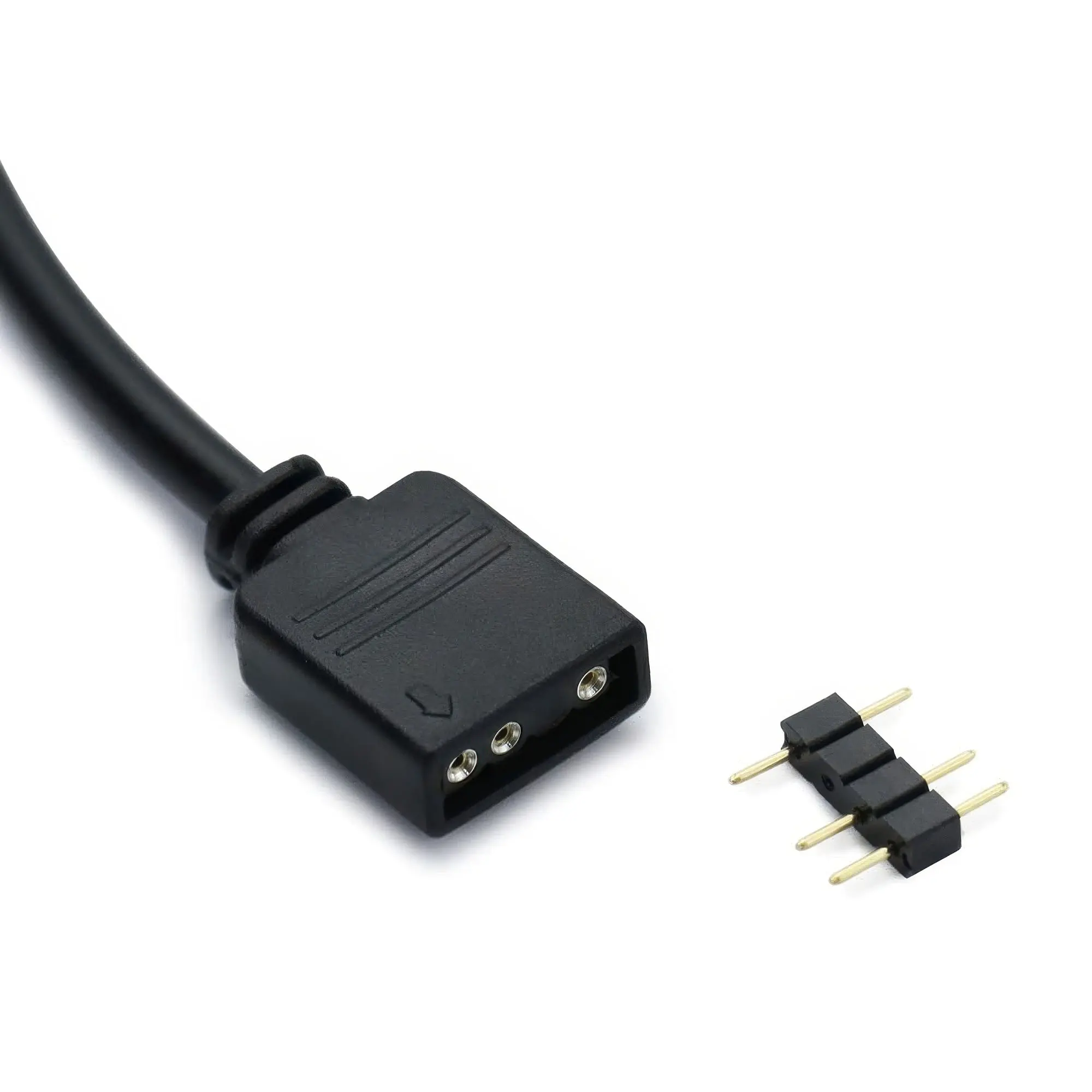 Drako Cavo splitter ARGB, 5 V, 3 pin, 3-Way Splitter Cable - 30 cm - immagine 3