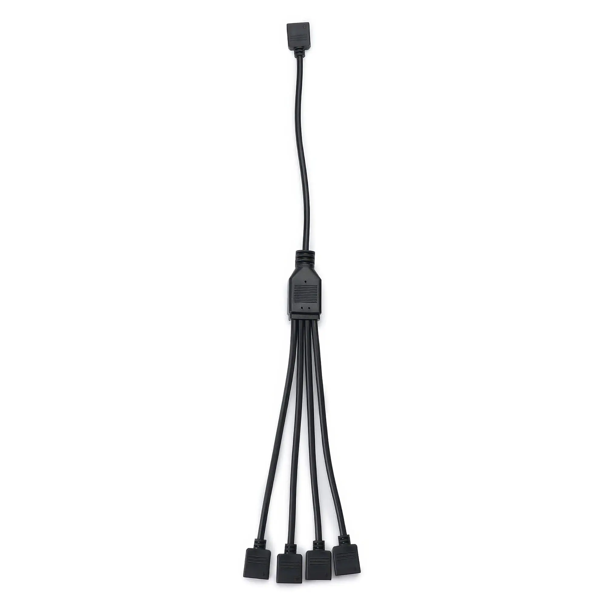 Drako Cavo splitter ARGB, 5 V, 3 pin, 4-Way Splitter Cable - 30 cm - immagine 2