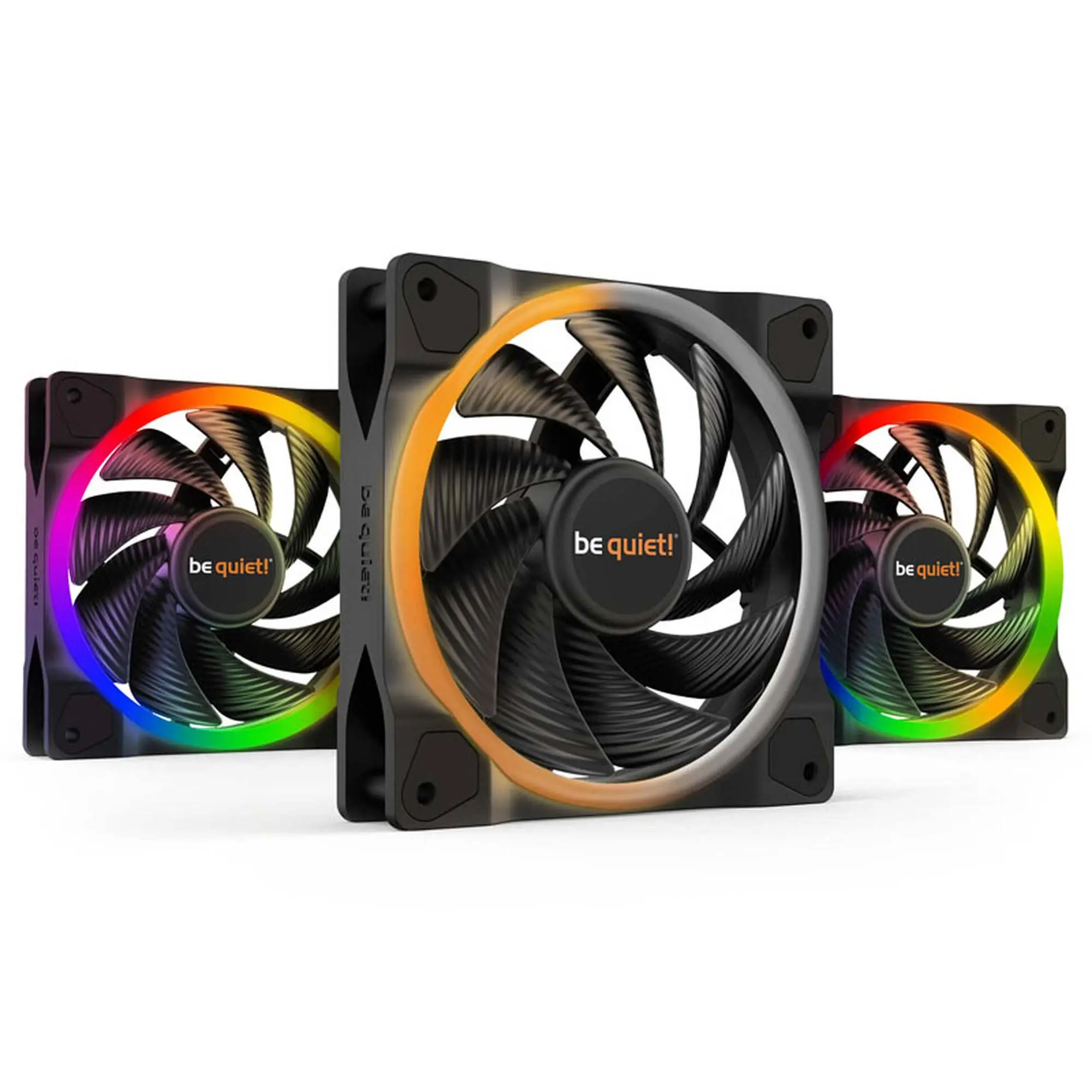 be quiet! Light Wings High-Speed ARGB Fan - 120mm - Nero (3pz)