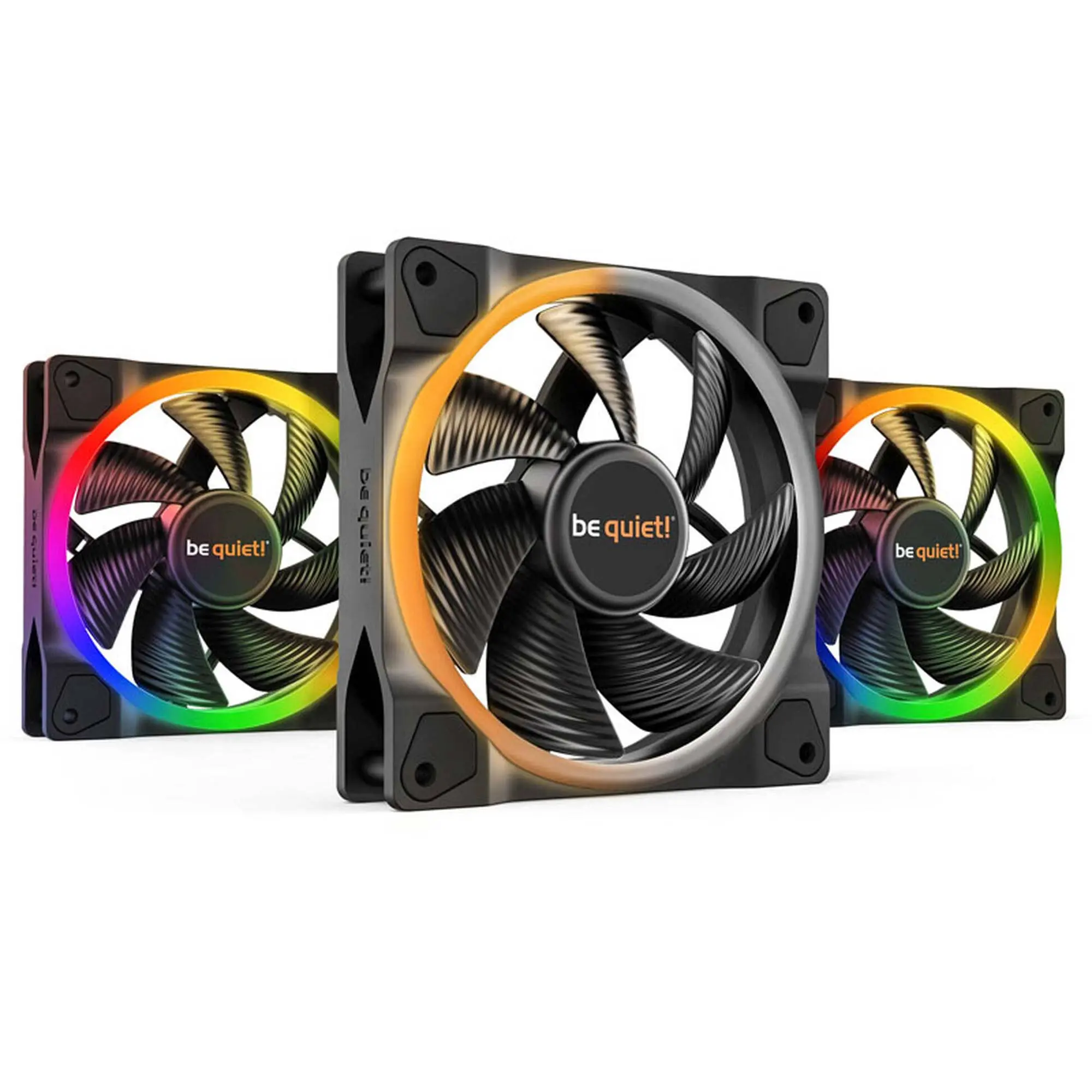 be quiet! Light Wings ARGB Fan - 140mm - Nero (3pz)