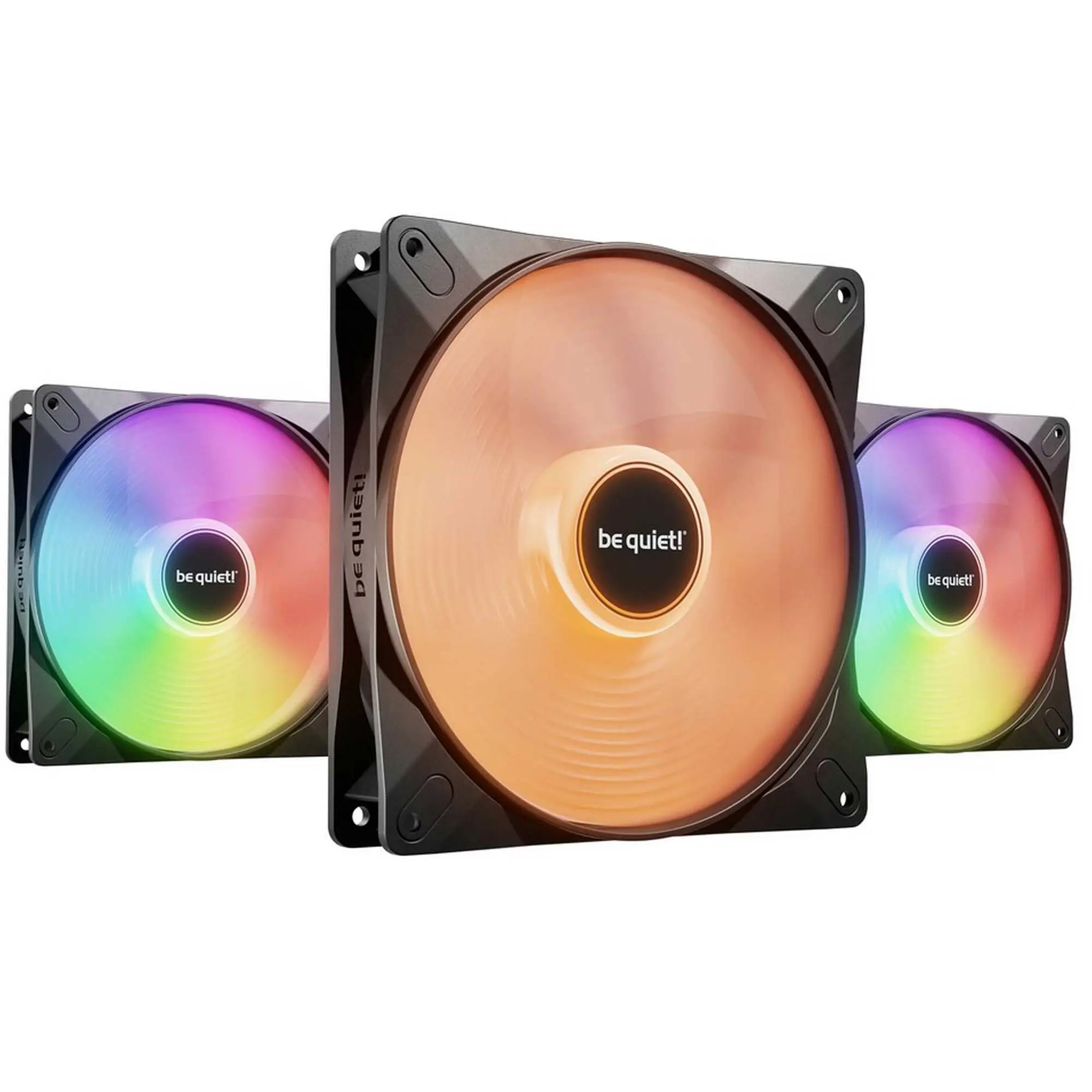 be quiet! Light Wings LX High-Speed ARGB Fan - 140mm - Nero (3pz)