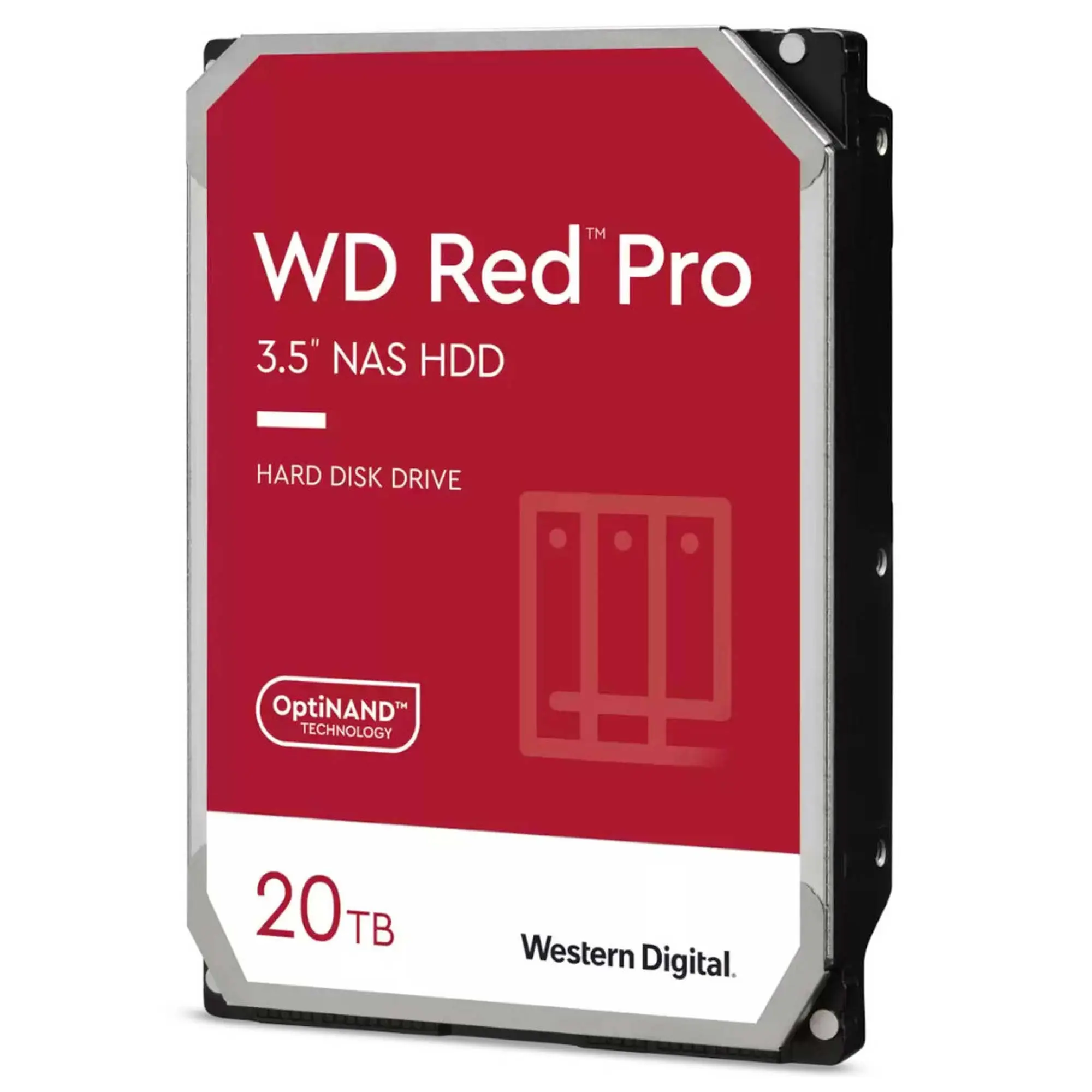 Western Digital Red Pro, SATA 6G, Intellipower, 3.5 pollici - 20 TB