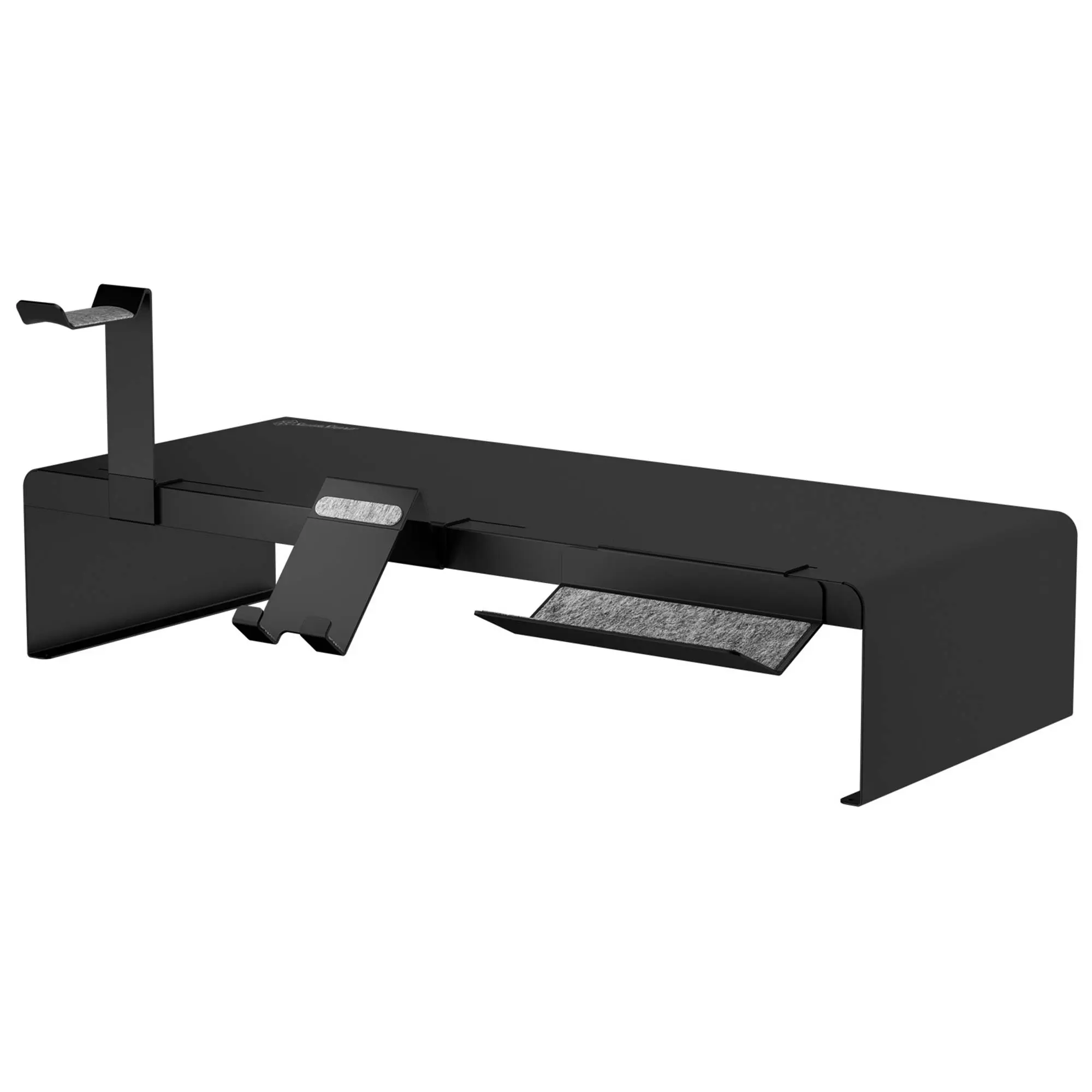 Silverstone MR03 Supporto per Monitor Multifunzione - Nero