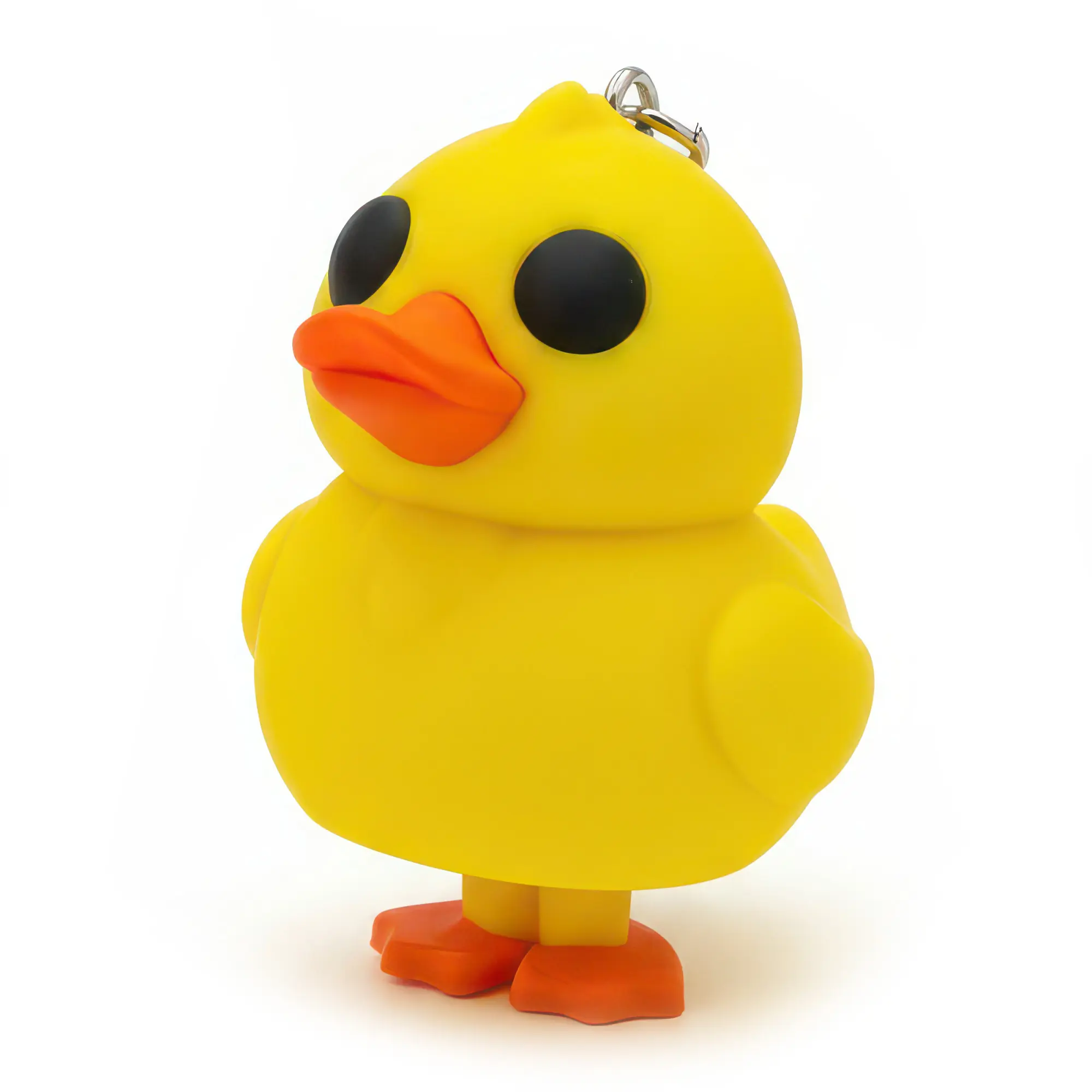 Cute Duck with Feet - Portachiavi 3D
