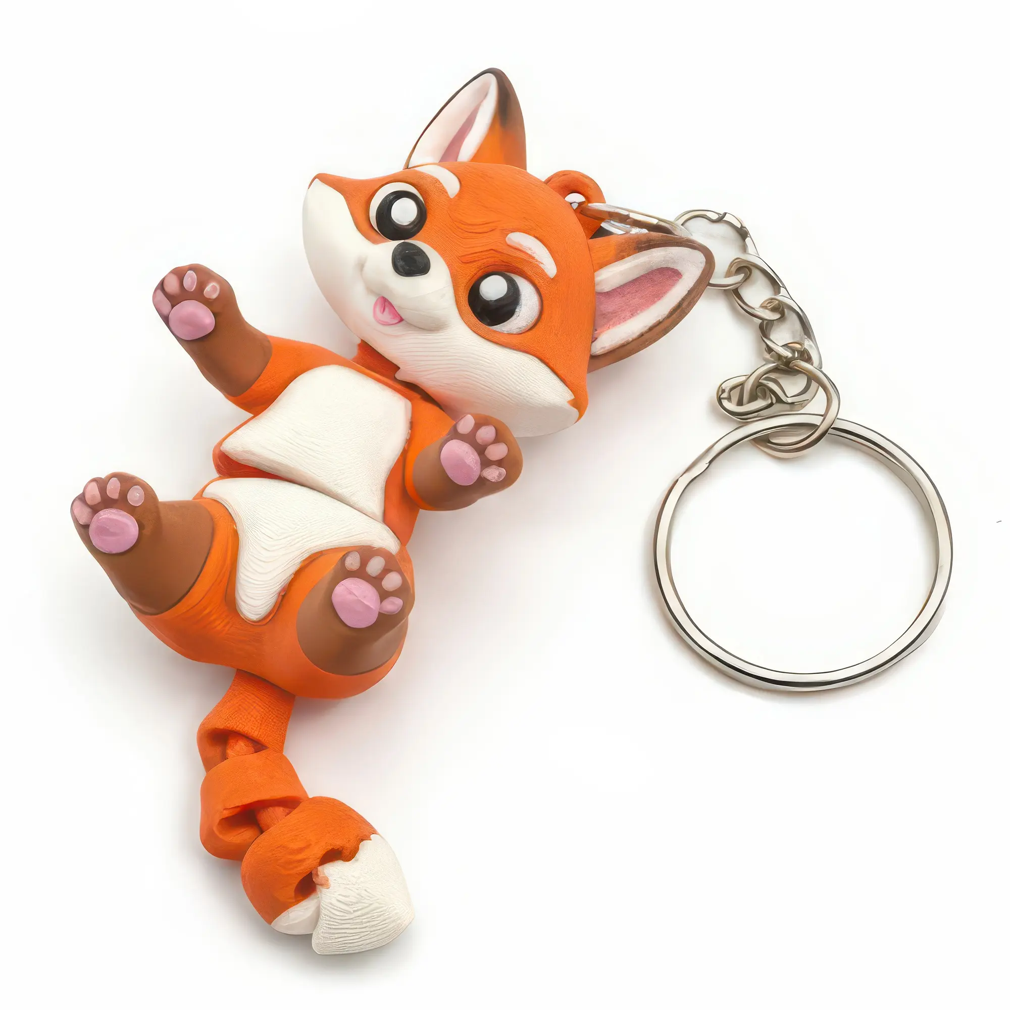 Cute Fox - Portachiavi 3D