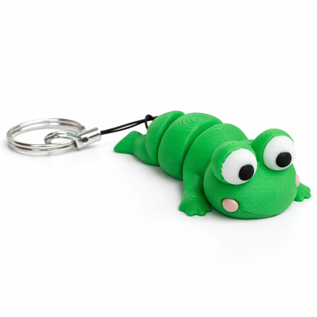 Cute Frog - Portachiavi 3D