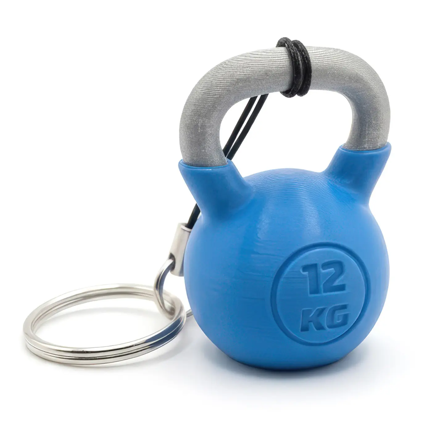 Kettlebell Keychain - Blu