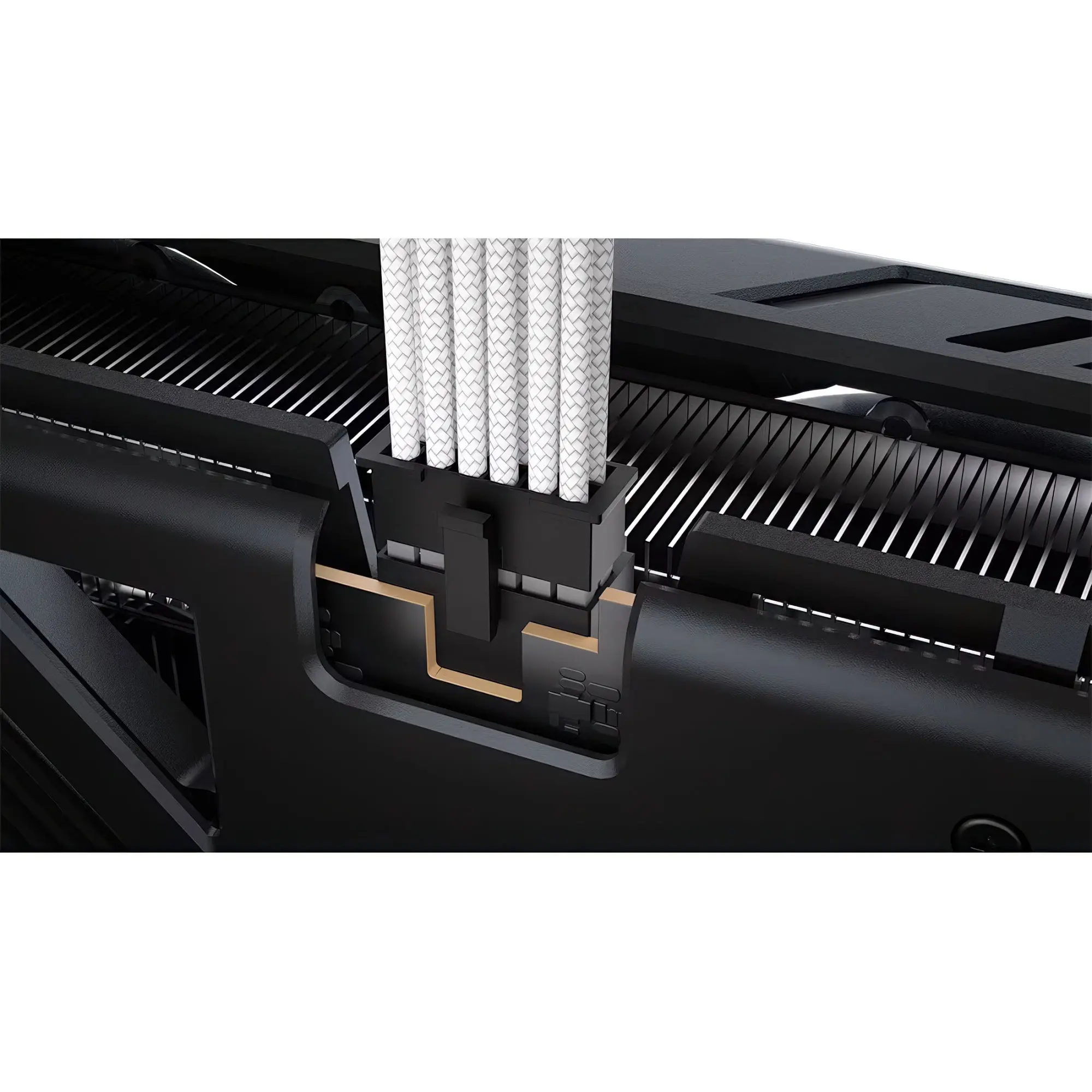 Premium Individually Sleeved, 2x 8-Pin to 12V-2x6 600W Cable, Type 4, Bianco - immagine 2
