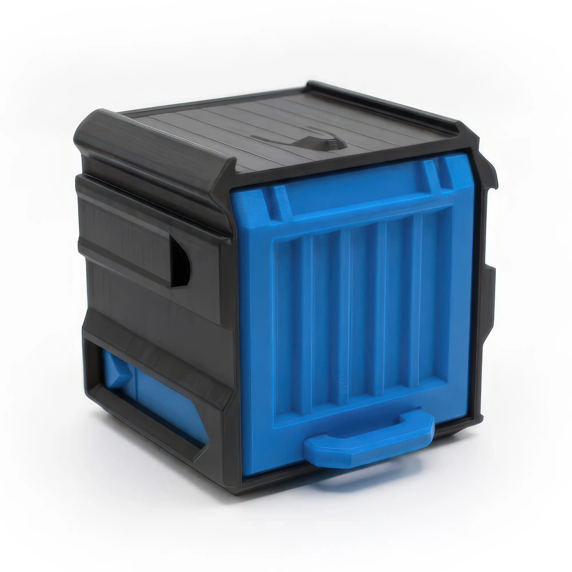 Cargo Containers 1x1 - Contenitore Modulare Mini - Blu