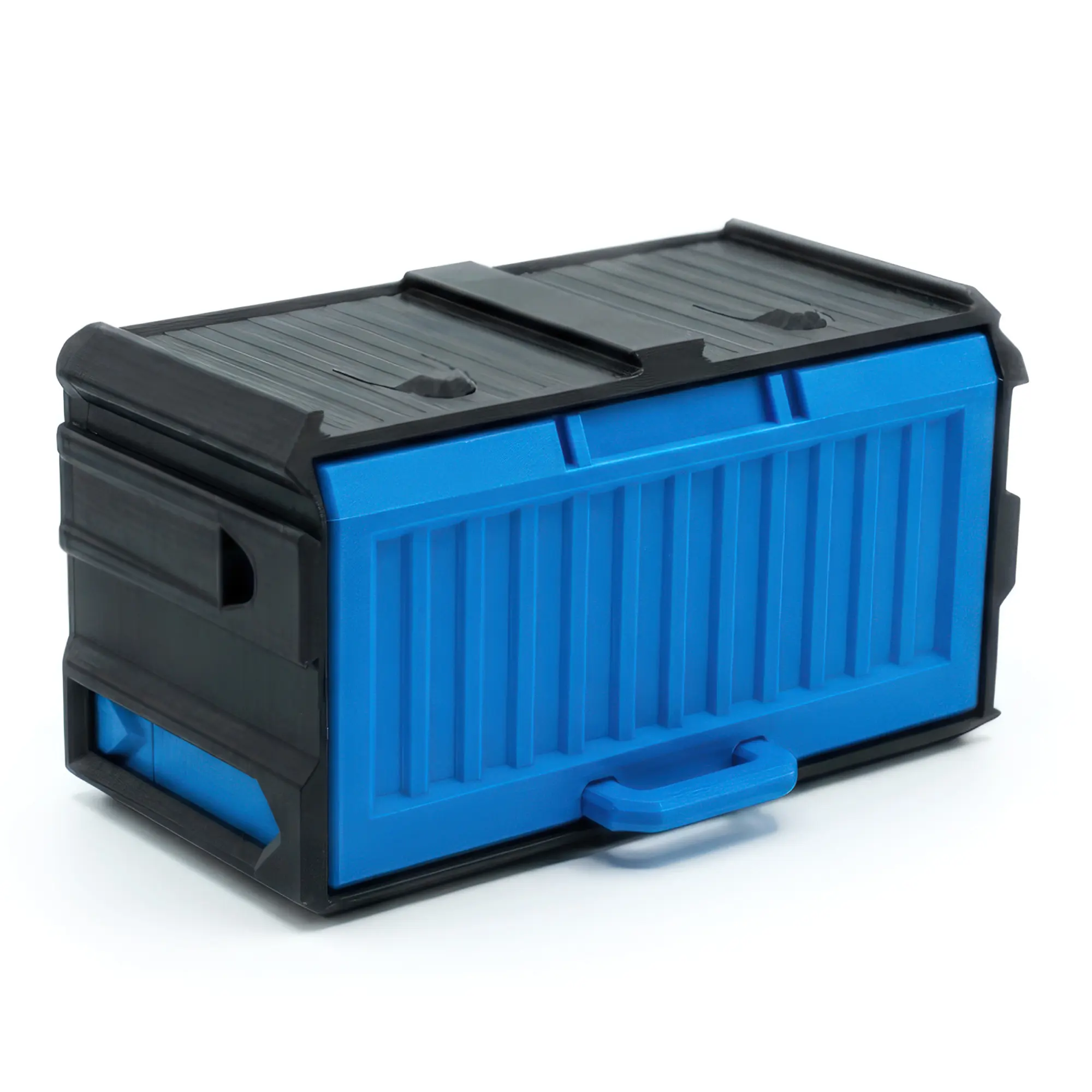 Cargo Containers 2x1 - Contenitore Modulare Largo - Blu