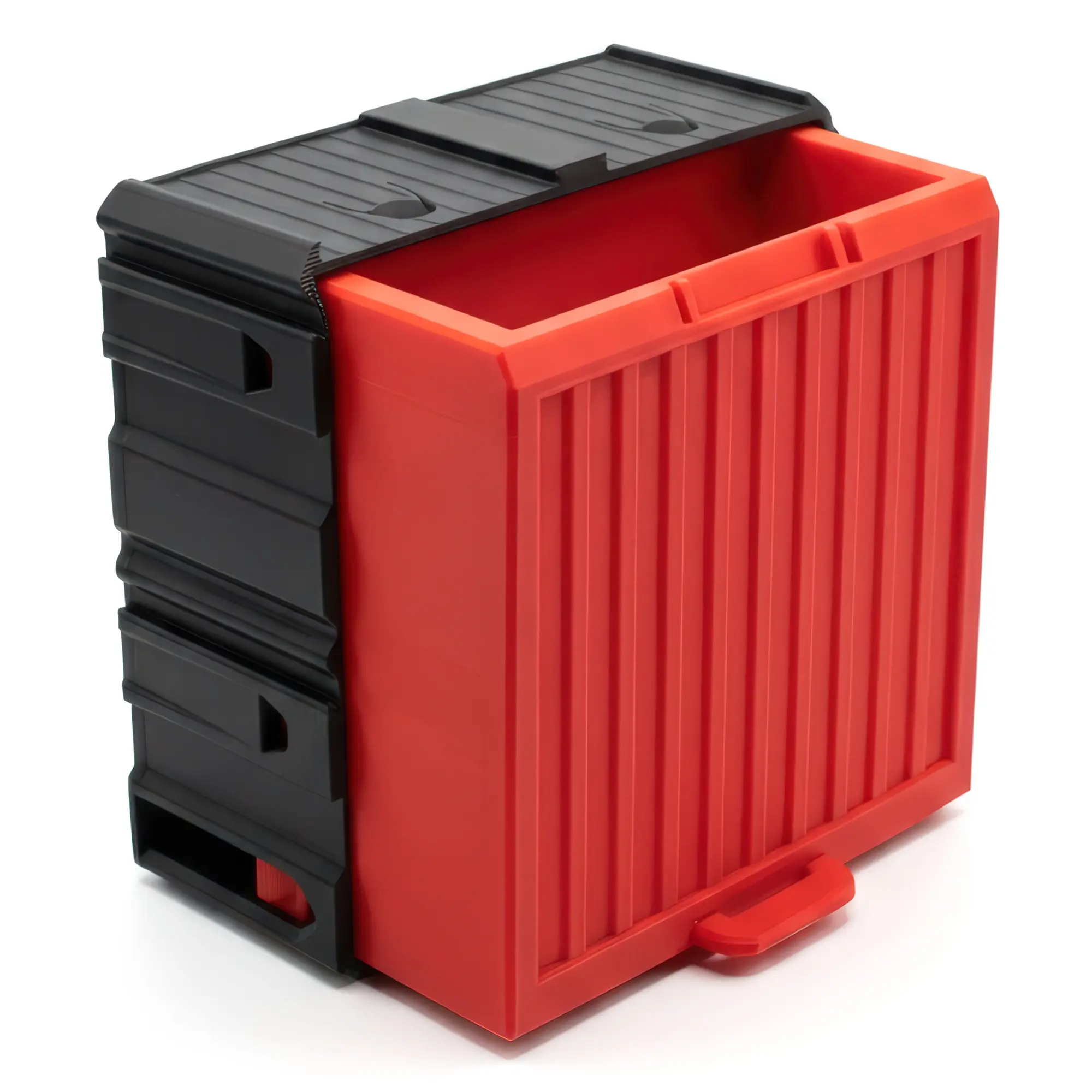 Cargo Containers 2x2 - Contenitore Modulare Grande - Rosso - immagine 4