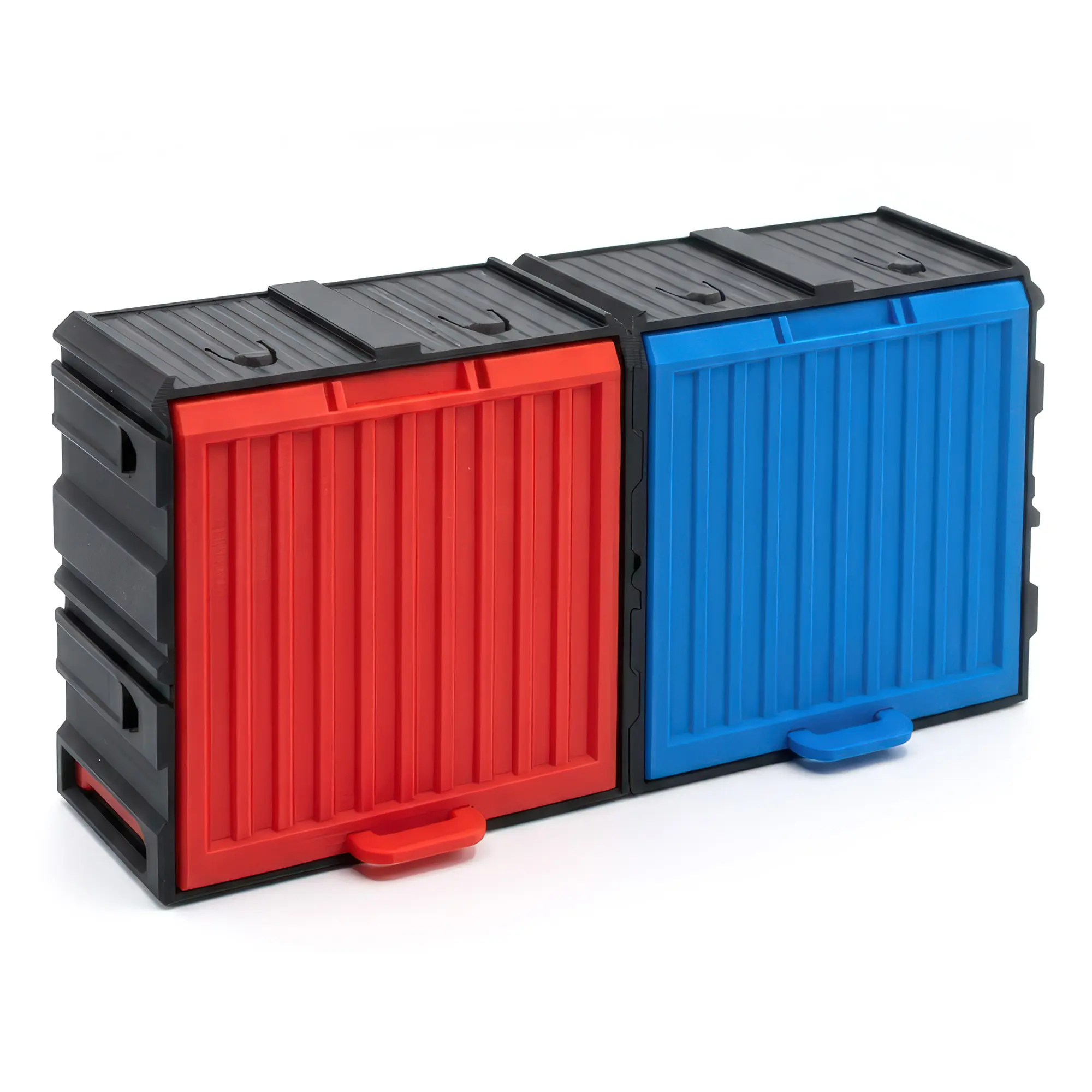 Cargo Containers 2x2 - Contenitore Modulare Grande - Rosso - immagine 6