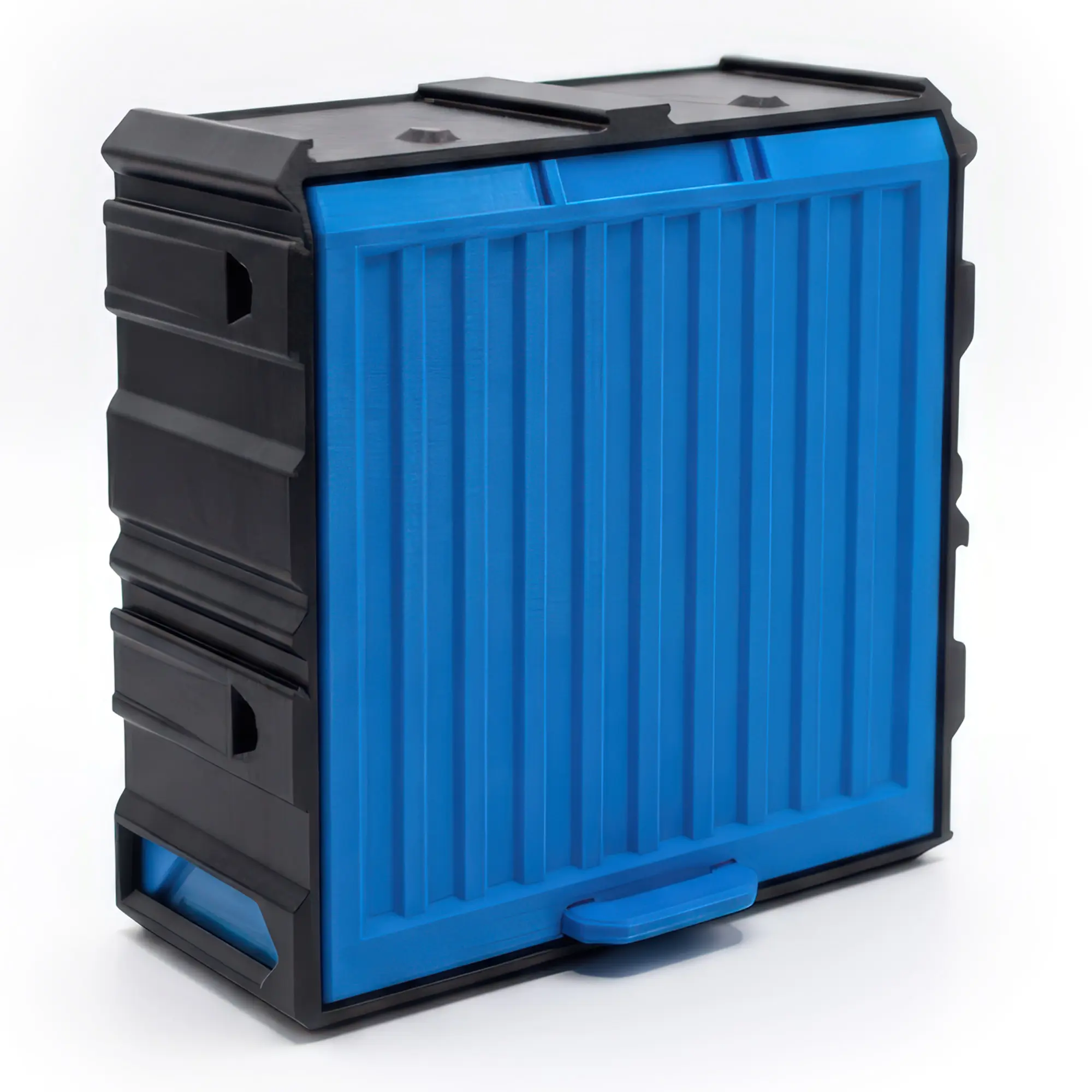 Cargo Containers 2x2 - Contenitore Modulare Grande - Blu