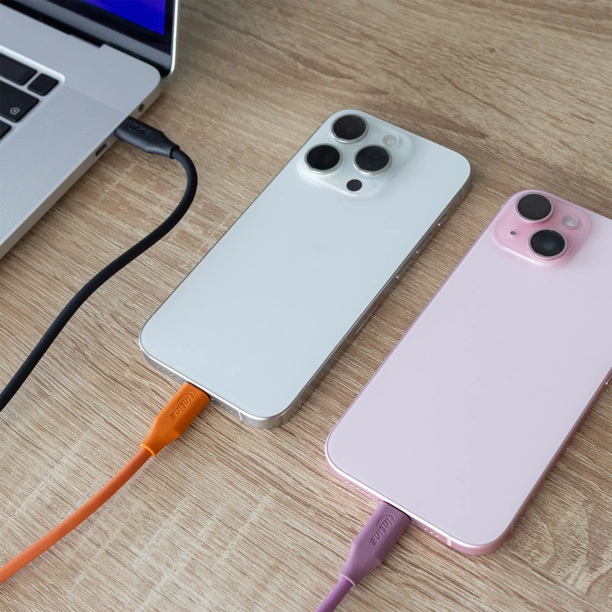 InLine Cavo USB-C 100W - Ricarica rapida PD USB 2.0, silicone flessibile, Black Cookie/nero - 1m - immagine 6