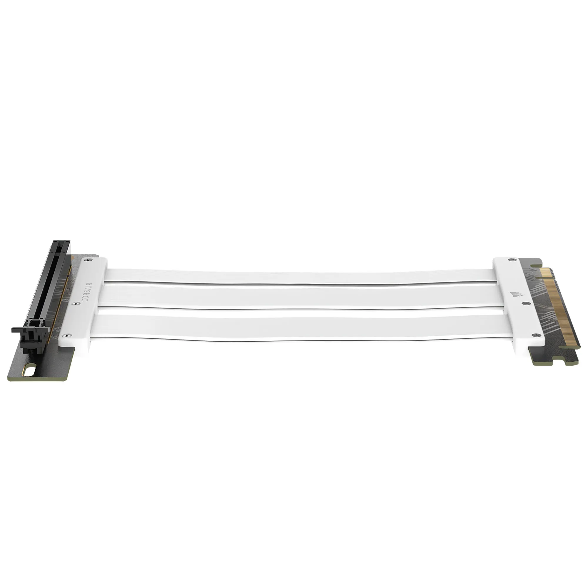 Corsair Premium PCIe 5.0 x16 Riser Cable 175mm - Bianco - immagine 3
