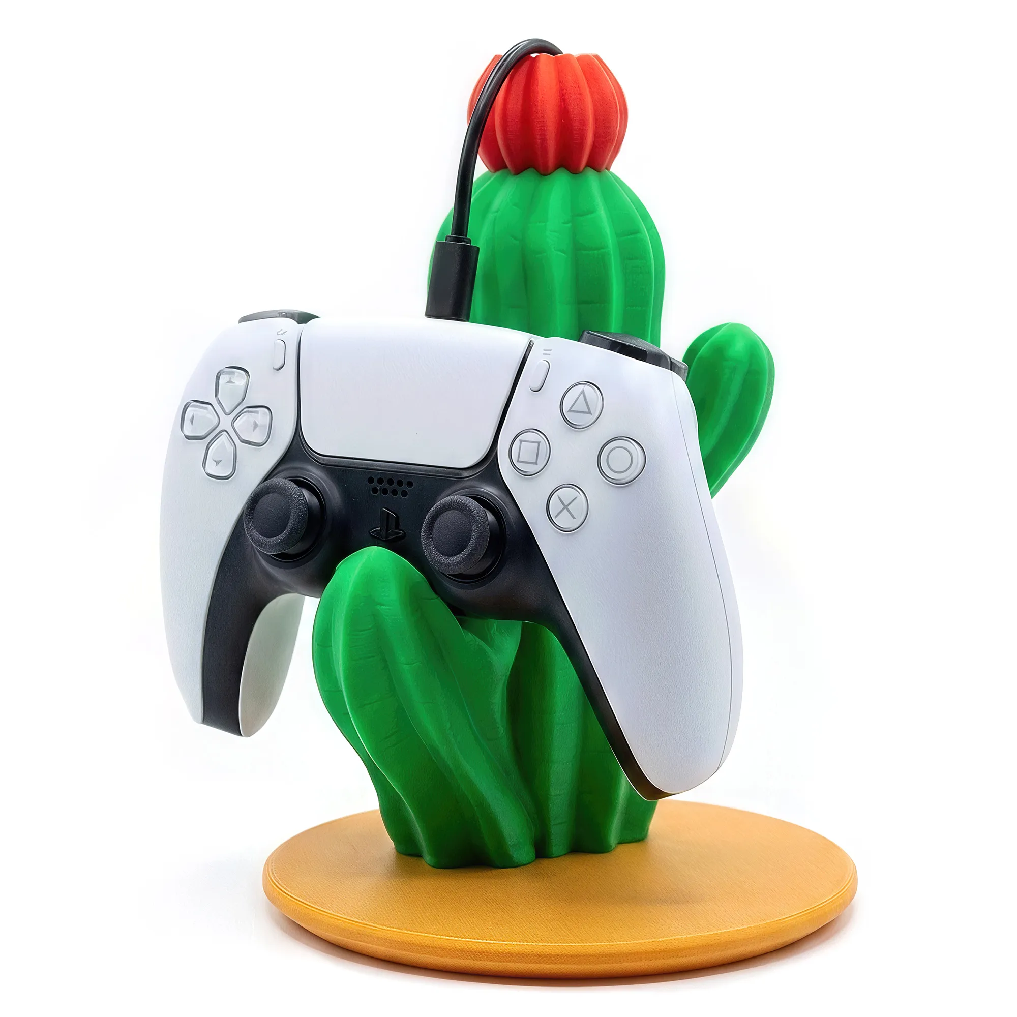 Cactus Controller Stand - Supporto decorativo stampato in 3D per Controller - immagine 4