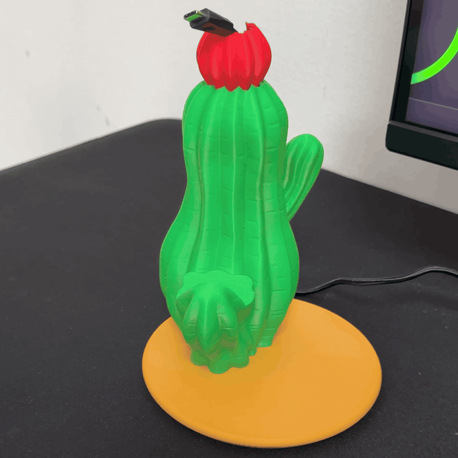 Cactus Controller Stand - Supporto decorativo stampato in 3D per Controller - immagine 6