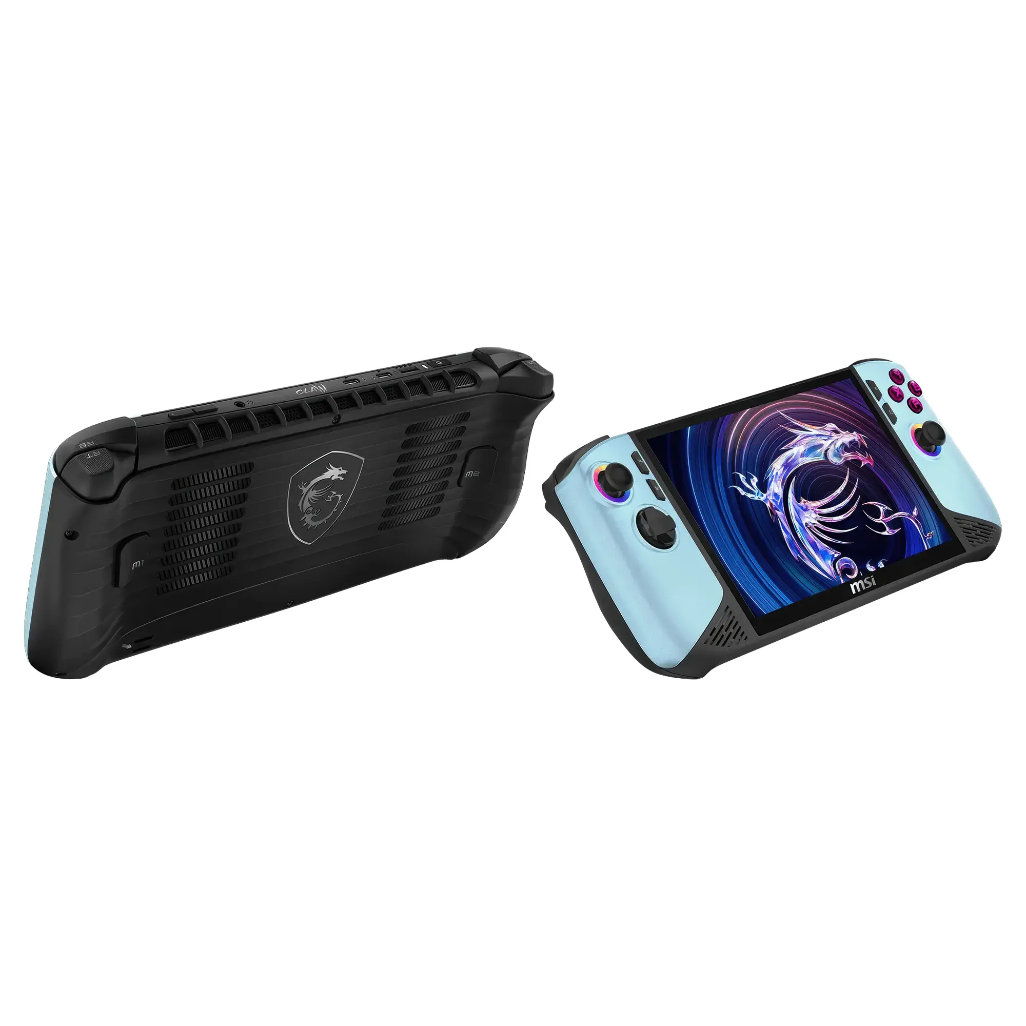 MSI Claw 8 AI+ Glacier Blue Edition A2VM‑252IT – Console 8" FHD+ 120Hz, Intel Ultra 7 258V, Arc 140V, 32GB LPDDR5X, SSD 1TB - immagine 3