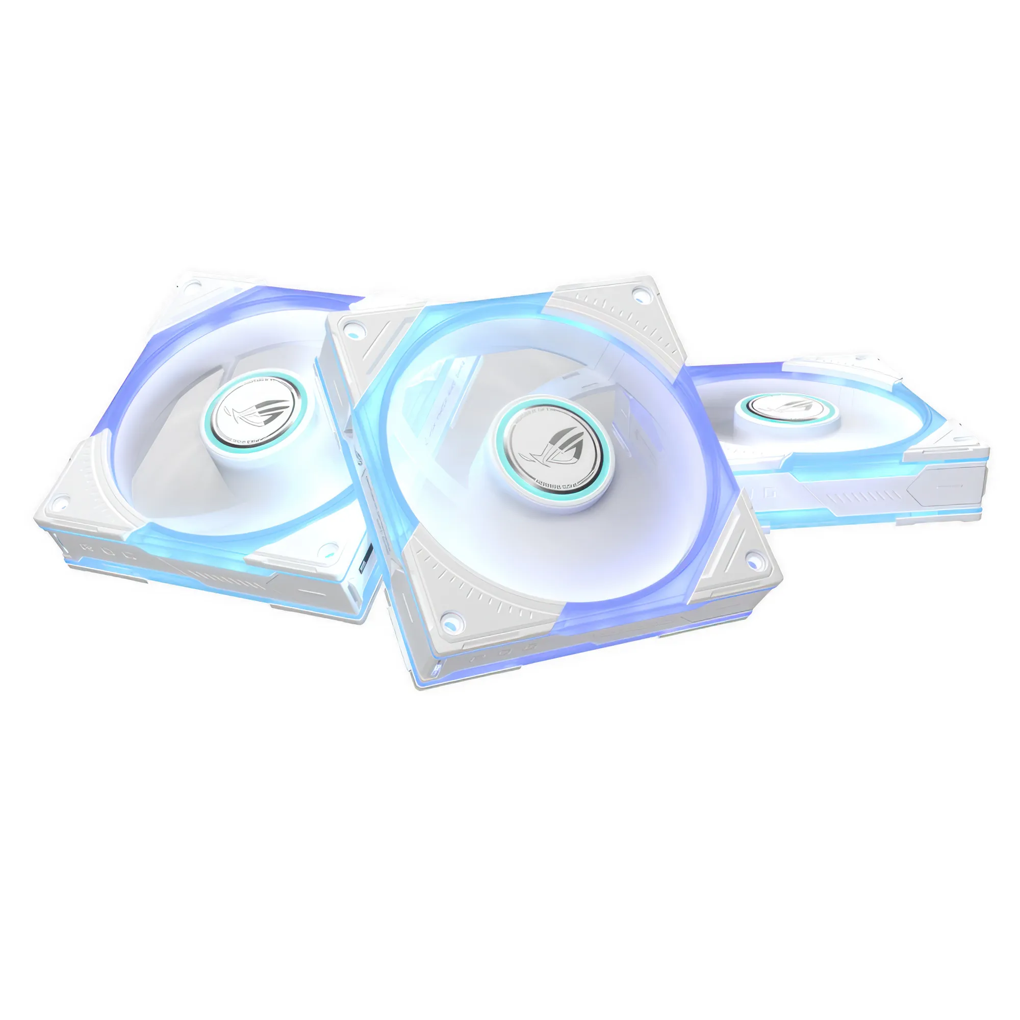 Asus ROG Eurux GR120 ARGB Fan White Edition - Triple Pack (con Hub)