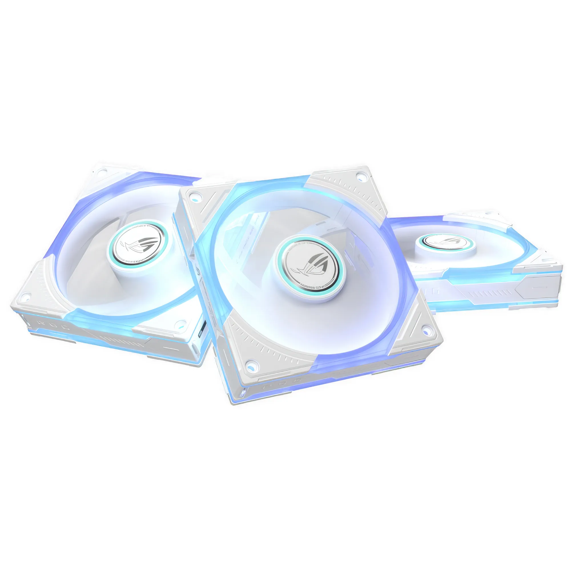 Asus ROG Eurux GR120 ARGB Reverse Fan White Edition - Triple Pack (con Hub)