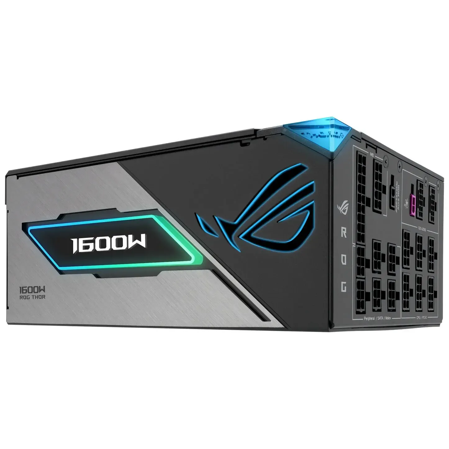 Asus ROG Thor 1600W Titanium III EVO – ATX 3.1, 80 Plus Titanium, PCIe 5.1, Equalizer incluso - immagine 4