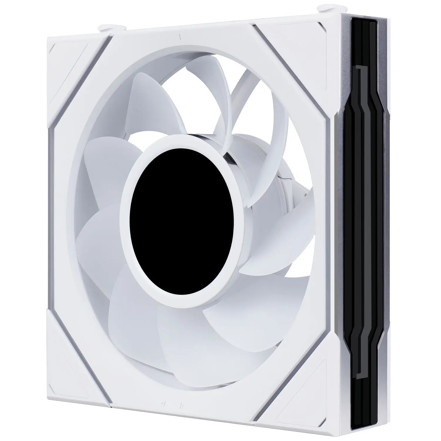 Lian Li UNI FAN SL-INF LCD FLEX Wireless - Reverse Blade 120mm Bianco, Tris con Controller - Bianco - immagine 3