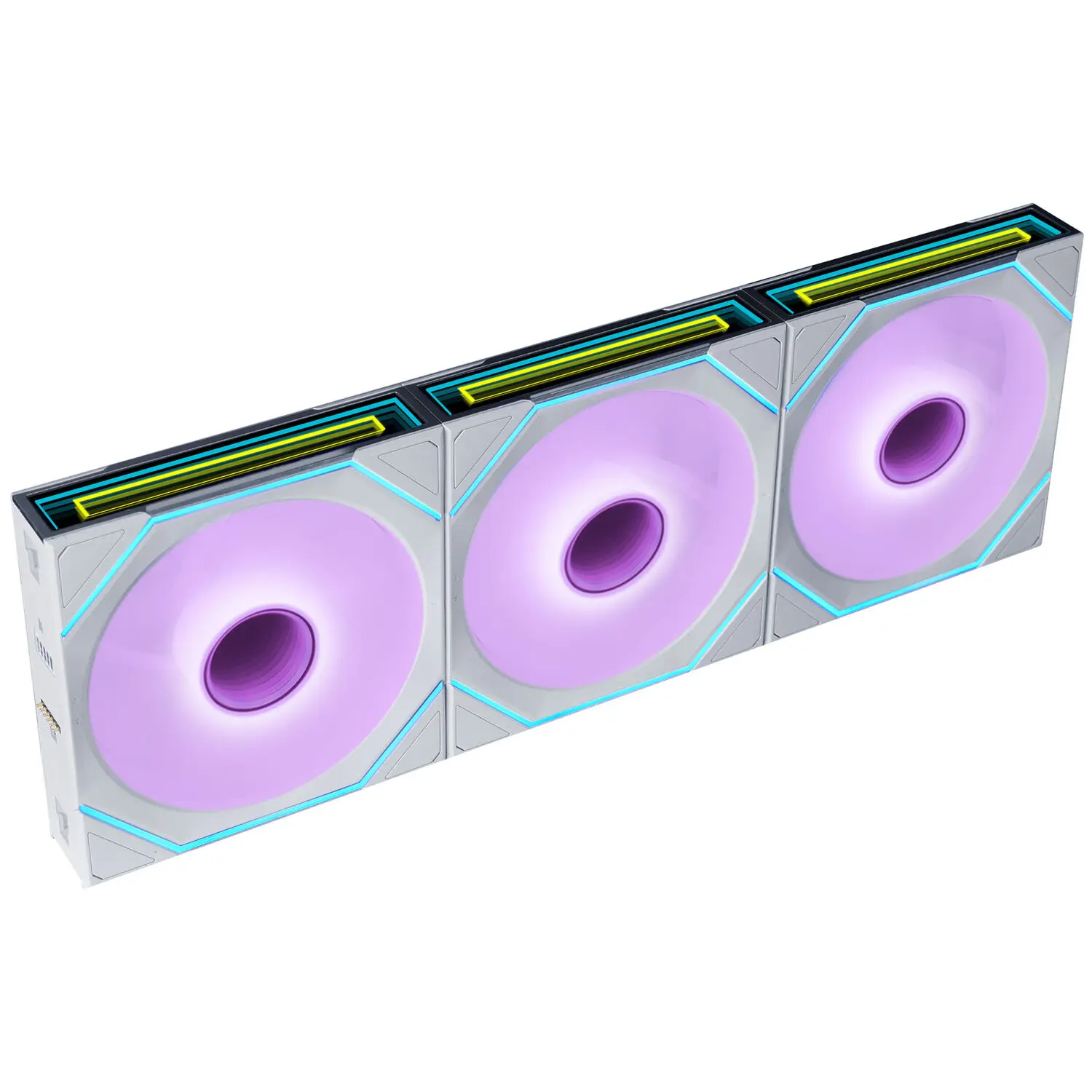 Lian Li UNI FAN SL-INF FLEX Wireless ARGB 120mm - Kit 3 Ventole con Controller - Bianco