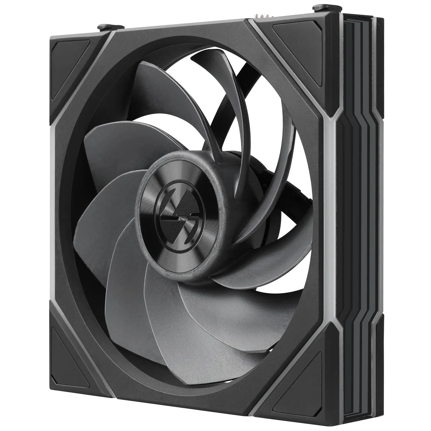 Lian Li UNI FAN TL FLEX Wireless ARGB Reverse Blade 120mm - Kit 3 Ventole con Controller - Nero - immagine 4