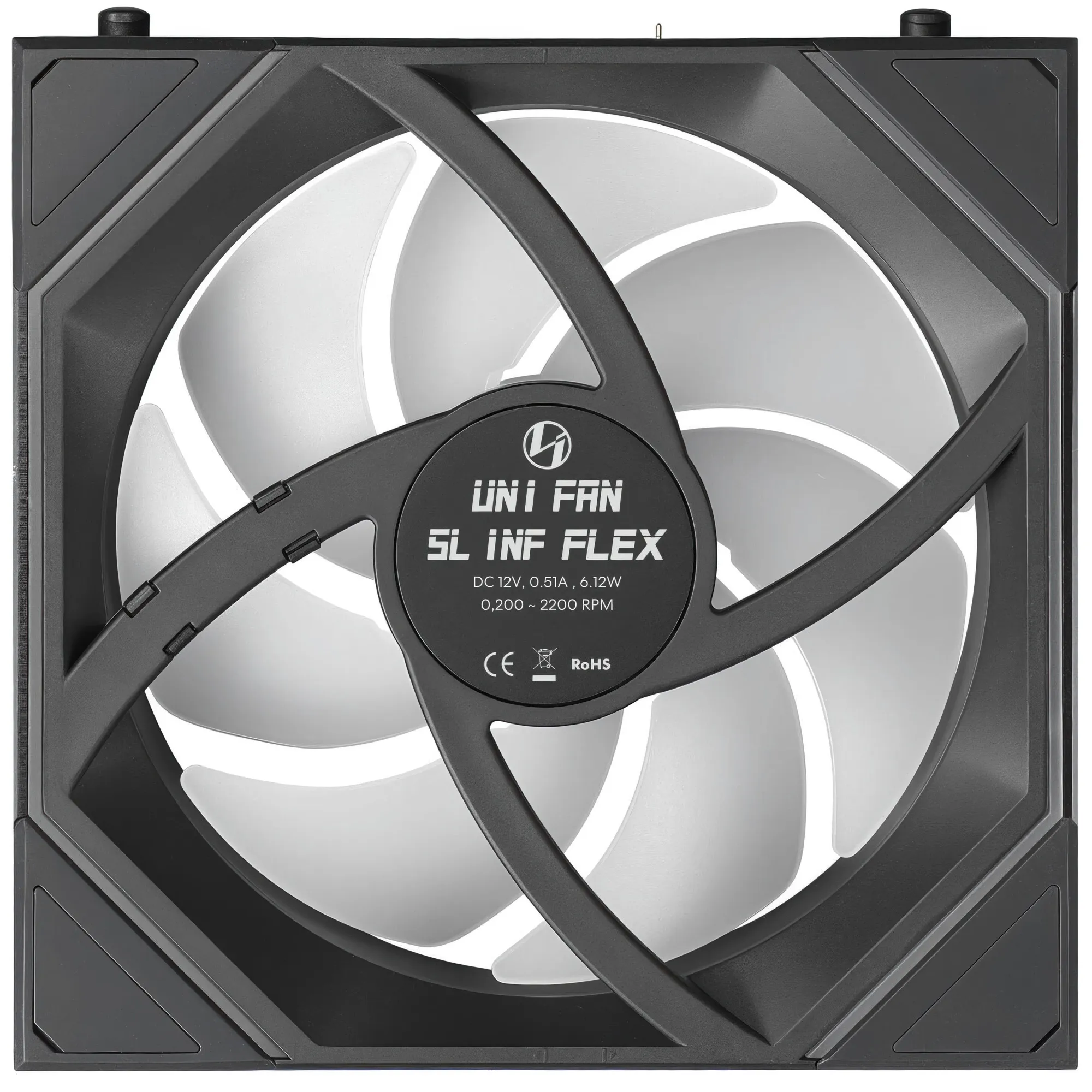 Lian Li UNI FAN SL-INF FLEX Wireless - Ventola ARGB 120mm - Nero - immagine 3