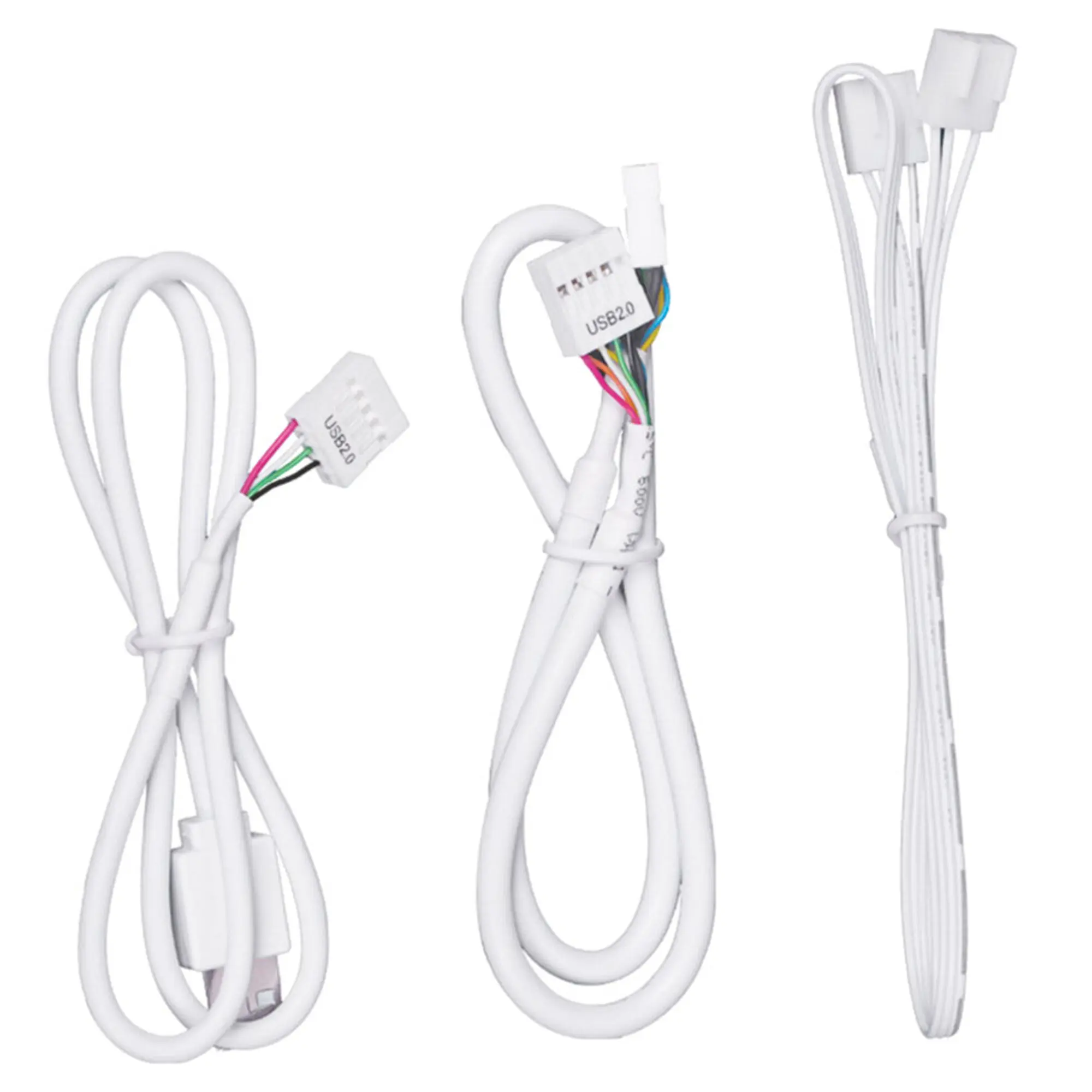 Lian Li EDGE HUB - Hub Ventole e USB, 6x PWM e 4x USB 2.0 - Bianco - immagine 3