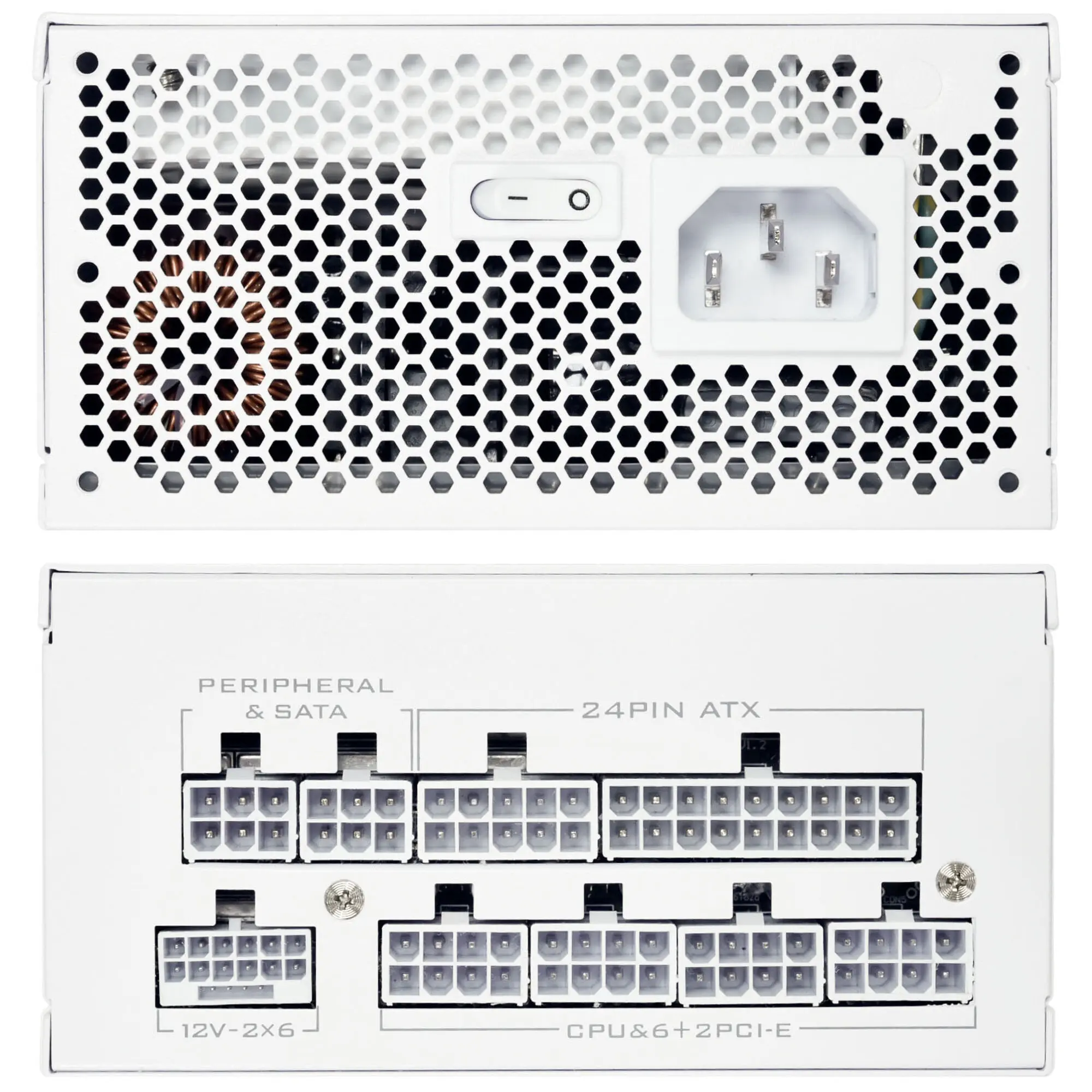 Lian Li SP750 V2 SFX 80 PLUS Gold - ATX 3.1 - 750 Watt, Bianco - immagine 5