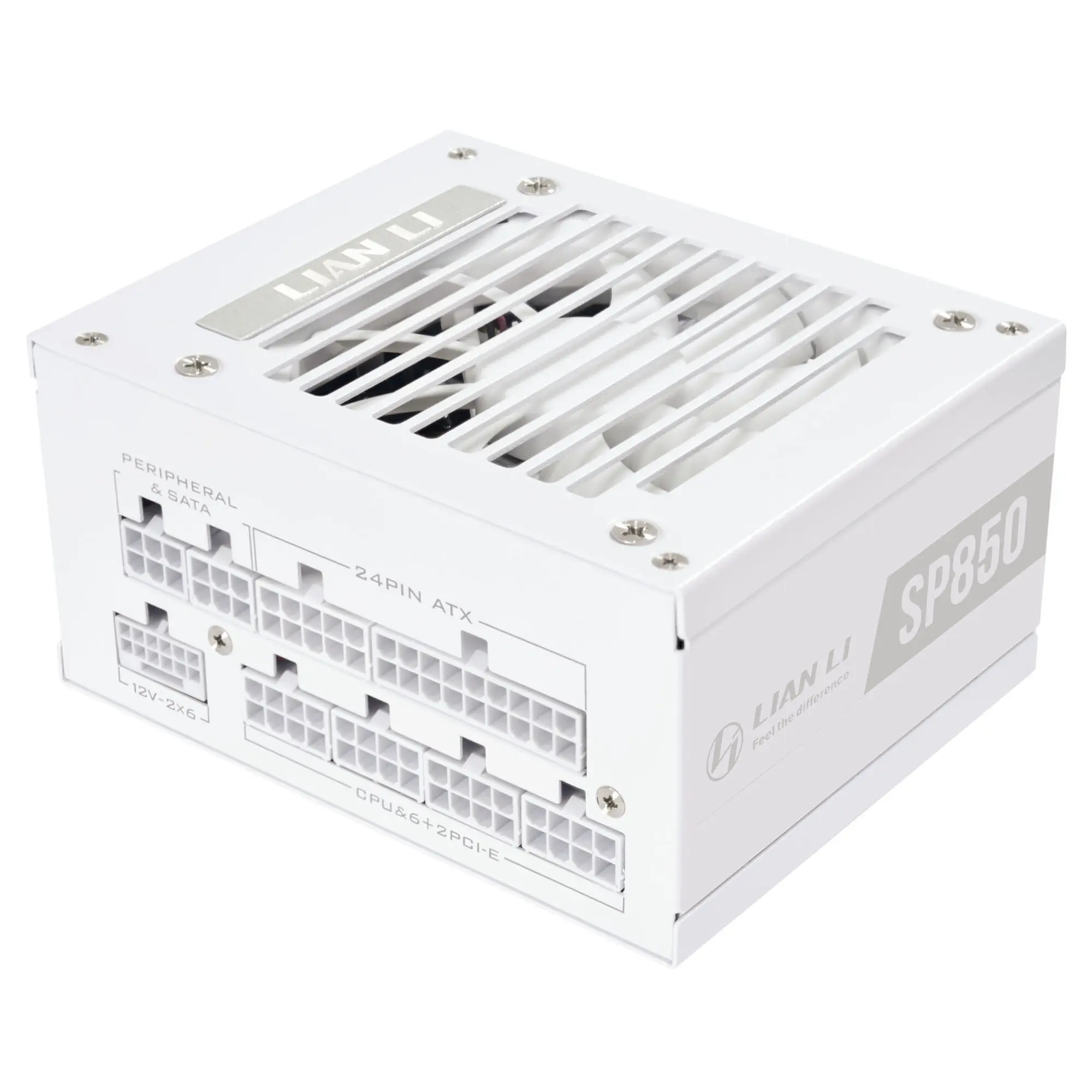 Lian Li SP850 V2 SFX 80 PLUS Gold - ATX 3.1 - 850 Watt, Bianco - immagine 2