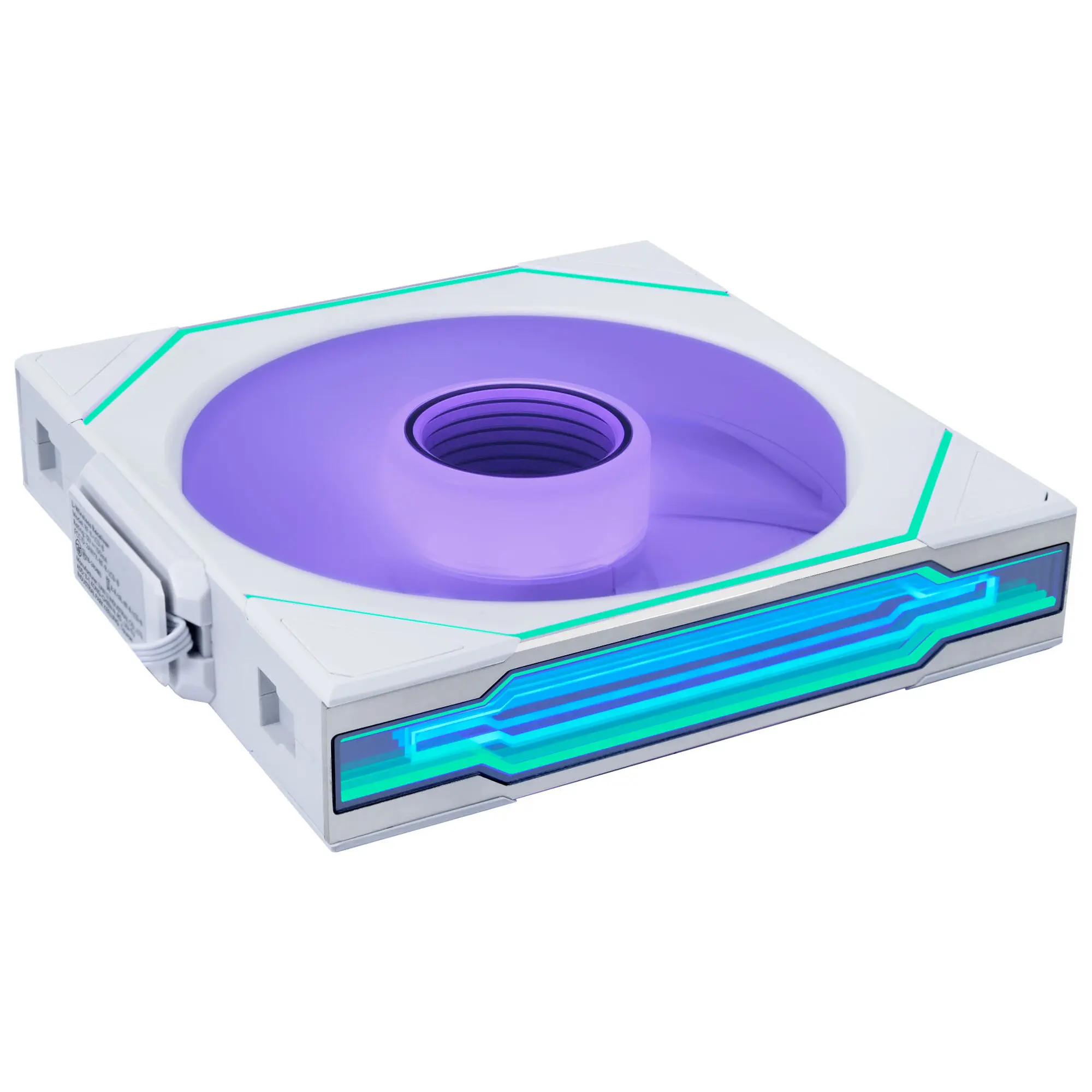 Lian Li UNI FAN SL-INF 140 Wireless ARGB PWM FAN, Reverse Blade, Daisy-Chain, Bianco - 140 mm