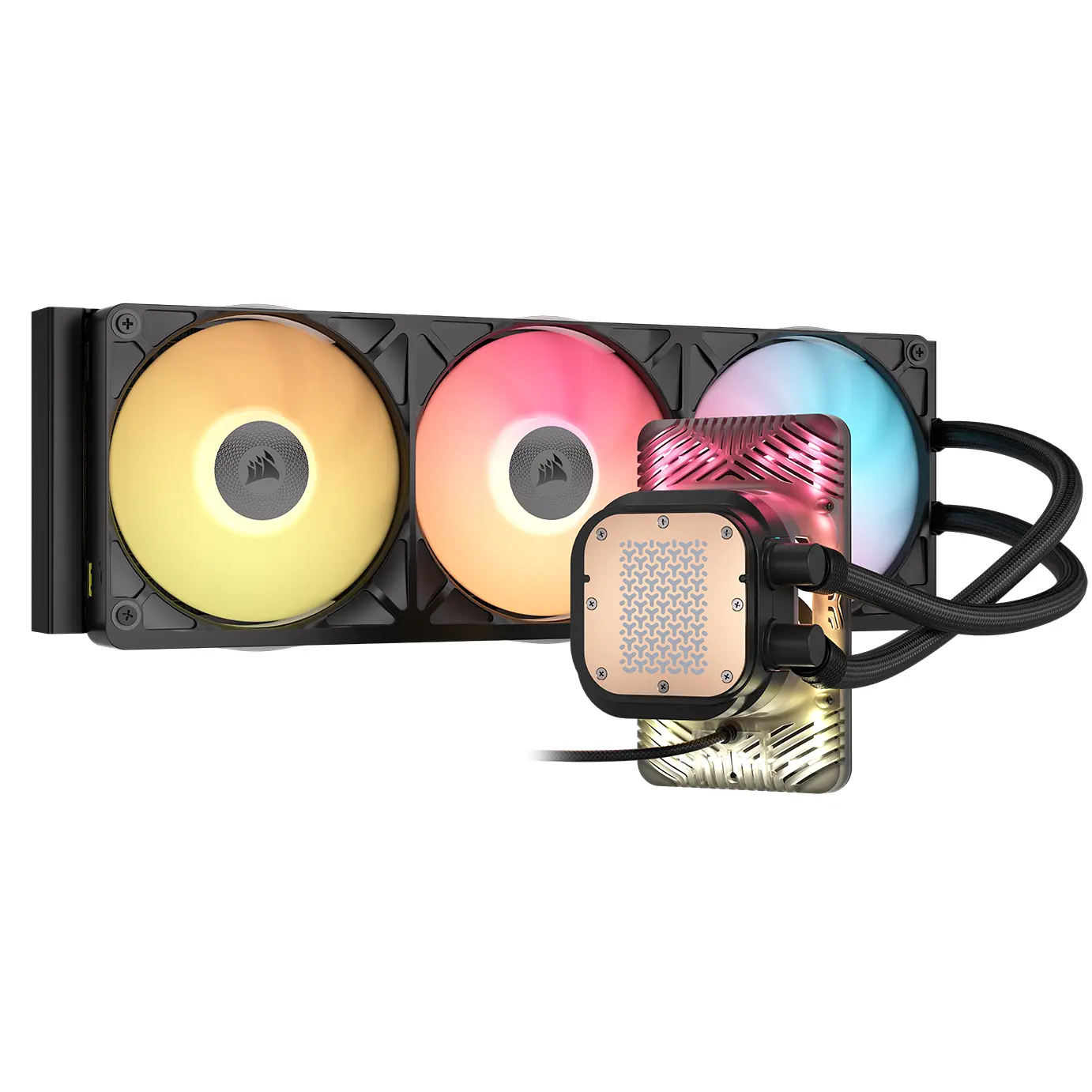 Corsair iCUE LINK TITAN II 360 RX LCD AIO, 360mm Radiator, Liquid CPU Cooler - immagine 3