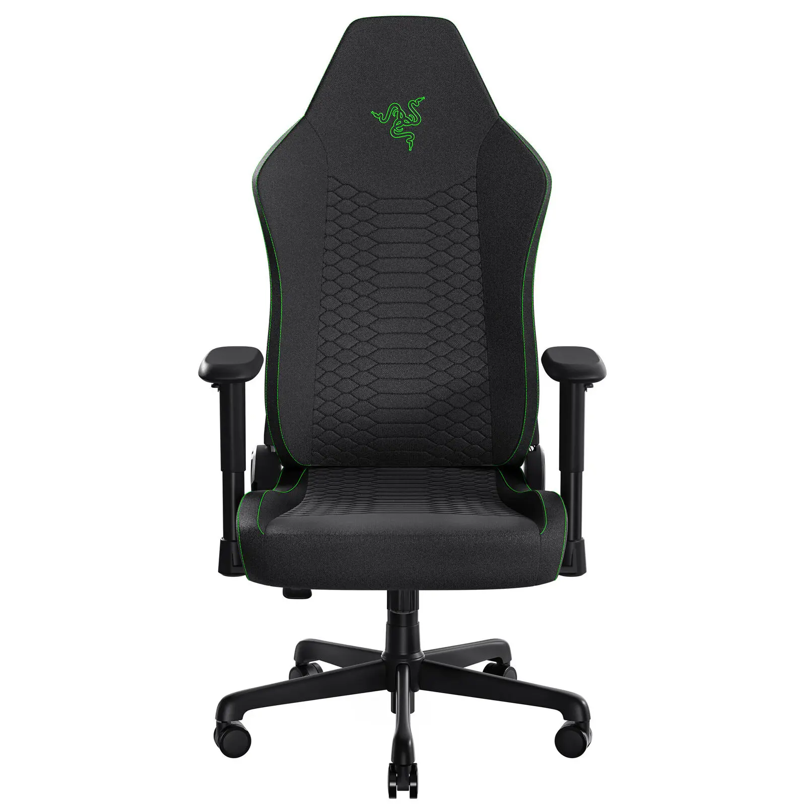 Razer Iskur V2 X - Sedia Gaming in Tessuto con Supporto Lombare Integrato e Schienale Reclinabile 152° - Nero - immagine 2