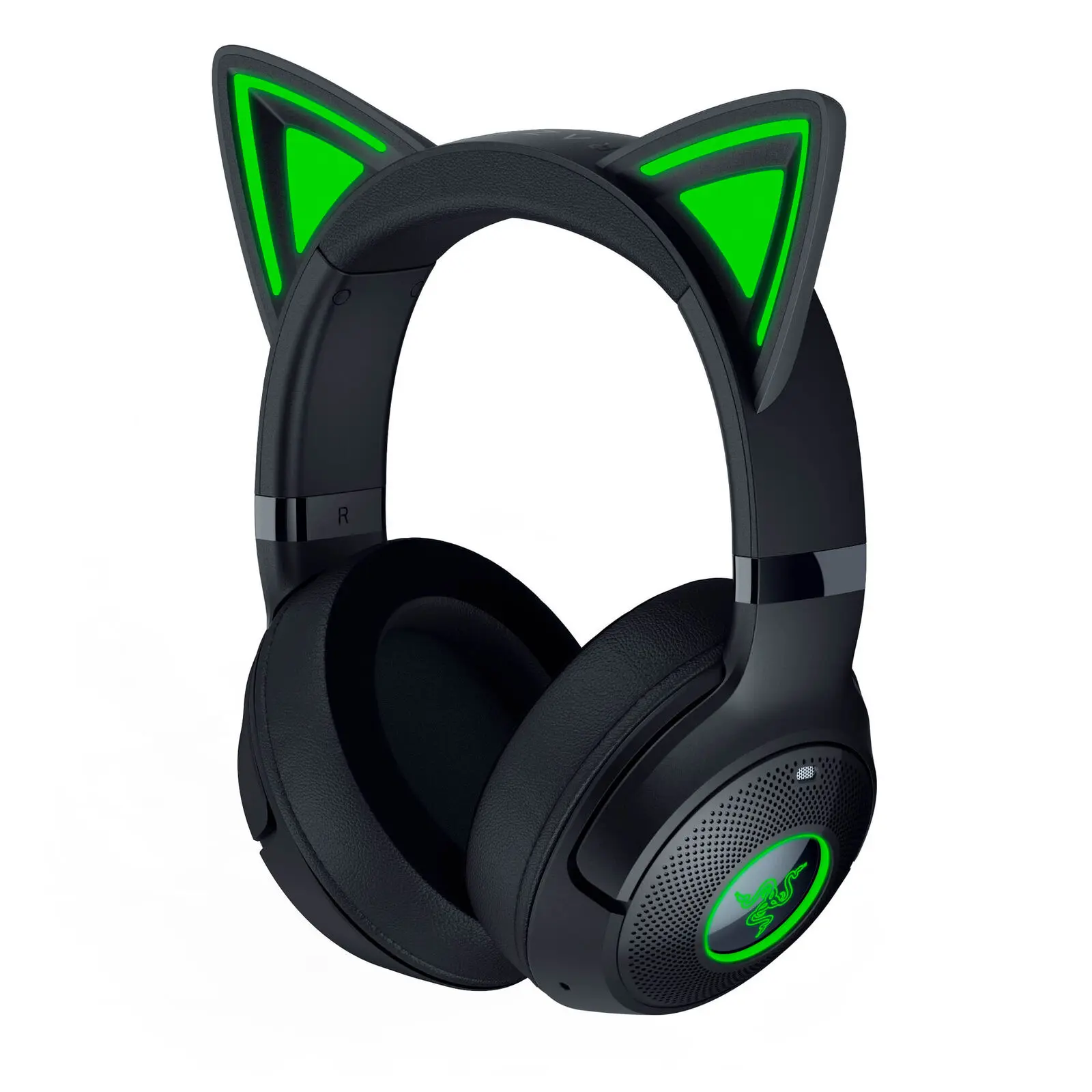 Razer Kraken Kitty V2 BT - Cuffie Gaming Wireless Bluetooth 5.2 con Driver TriForce 40mm e Chroma RGB - Nero