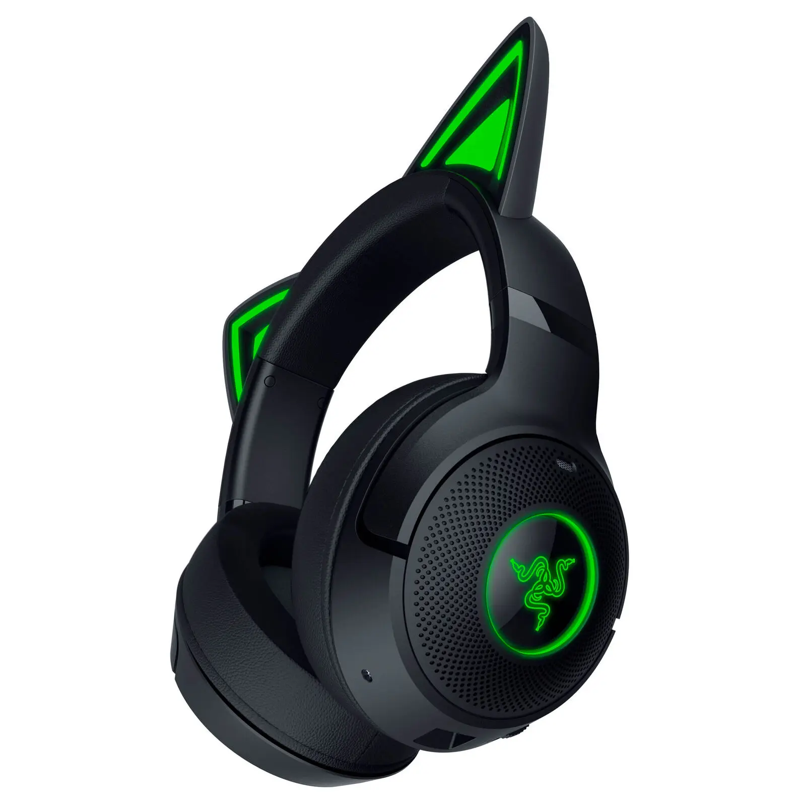 Razer Kraken Kitty V2 BT - Cuffie Gaming Wireless Bluetooth 5.2 con Driver TriForce 40mm e Chroma RGB - Nero - immagine 2