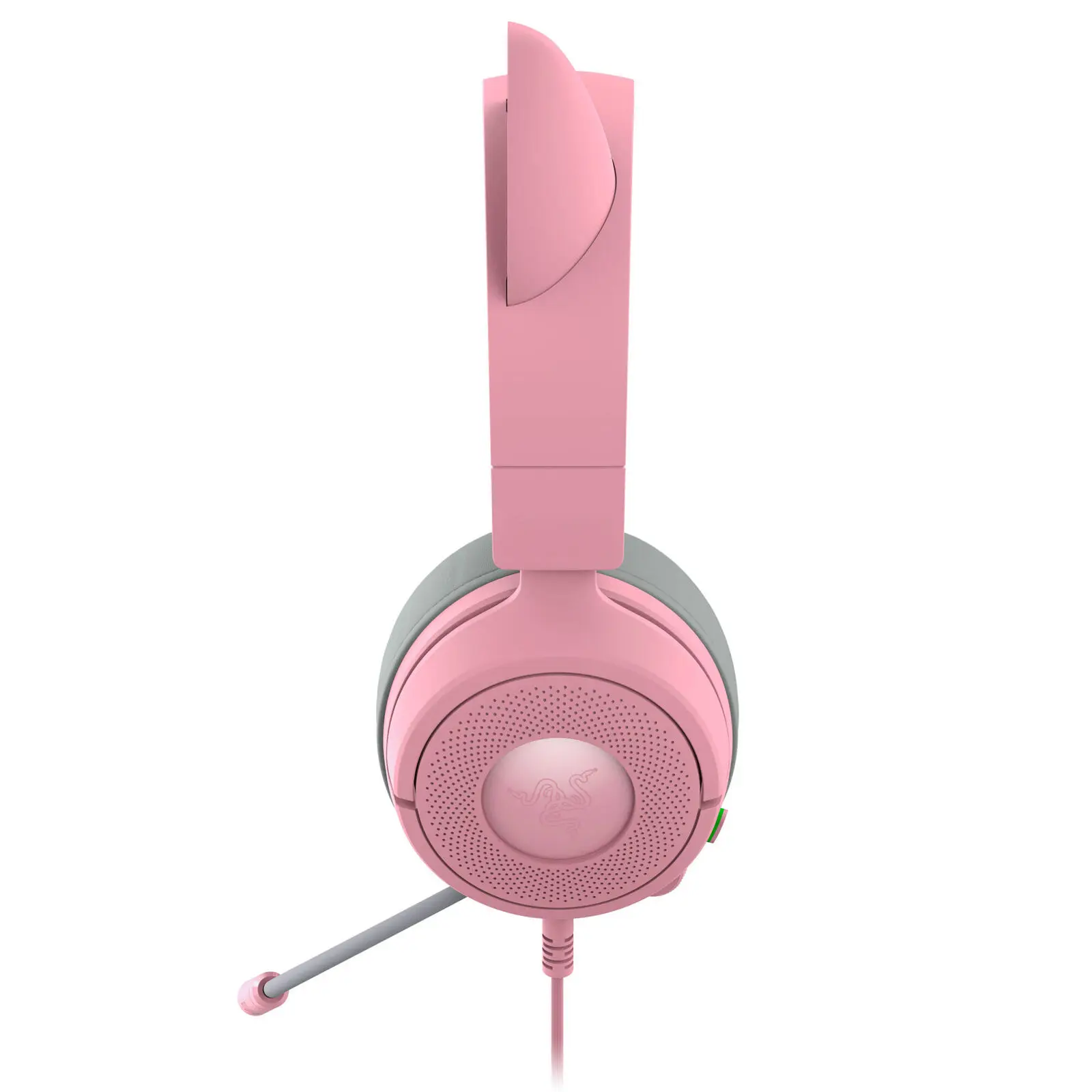 Razer Kraken Kitty V3 X - Cuffie Gaming 3.5mm con Surround 7.1, Driver TriForce 40mm e Microfono - Quartz - immagine 5