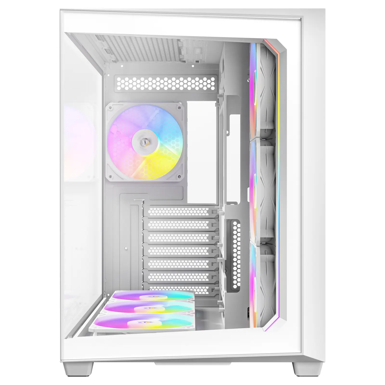 Antec C5 ARGB, Midi-Tower, ATX, ARGB, Vetro Temperato - Bianco - immagine 4