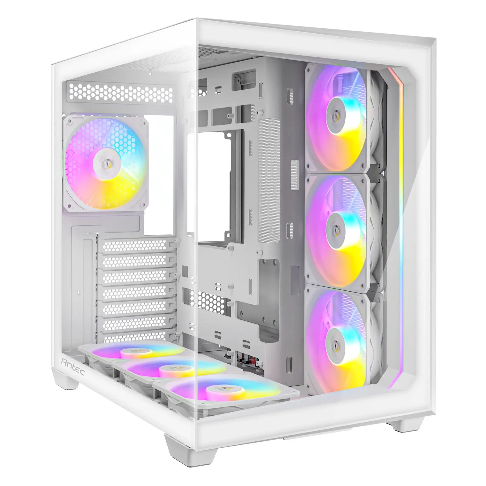 Antec C5 ARGB, Midi-Tower, ATX, ARGB, Vetro Temperato - Bianco - immagine 7