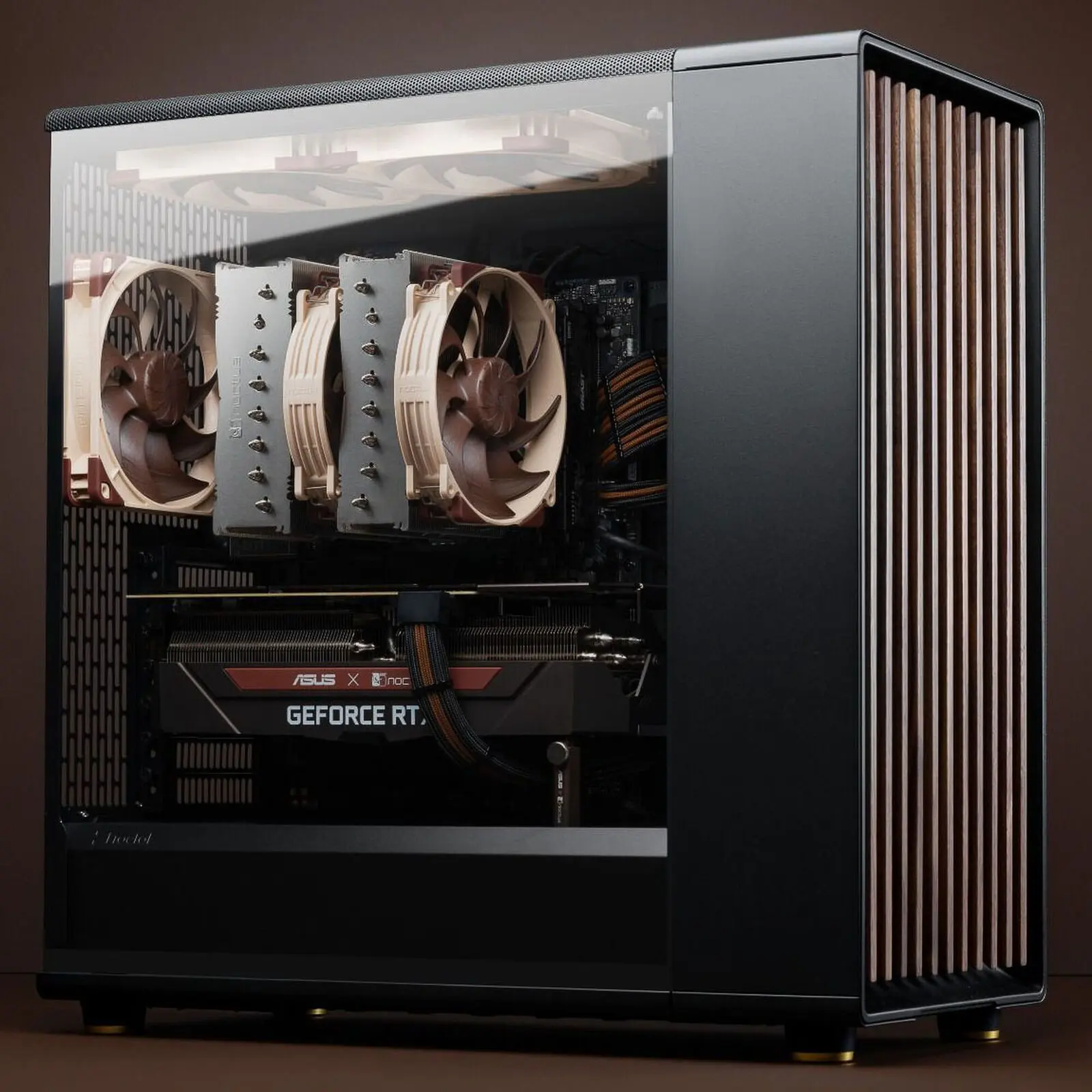 Noctua NH-D15 G2 HBC - Dissipatore ad Aria per CPU Dual Tower con 8 Heatpipe e 2 Ventole 140mm PWM - Beige - immagine 5