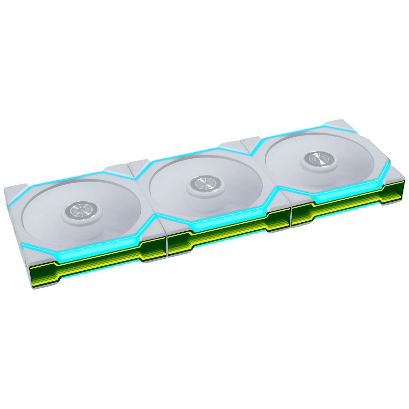 Lian Li UNI FAN SL FLEX Wireless ARGB 120mm - Kit 3 Ventole con Controller - Bianco