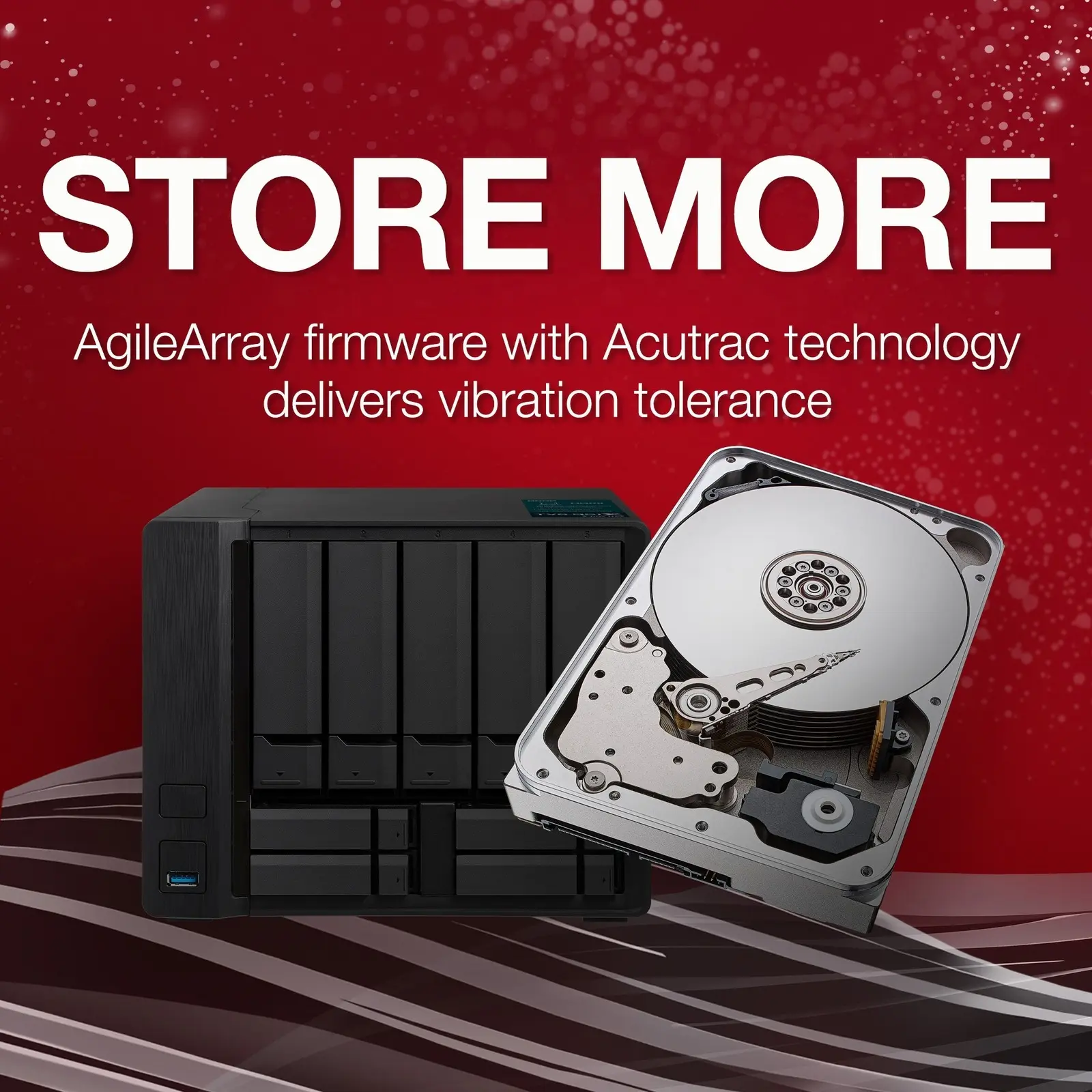 Seagate IronWolf NAS CMR, Hard Disk SATA 6 Gb/s 3,5" 5400 rpm - 4 TB - immagine 4