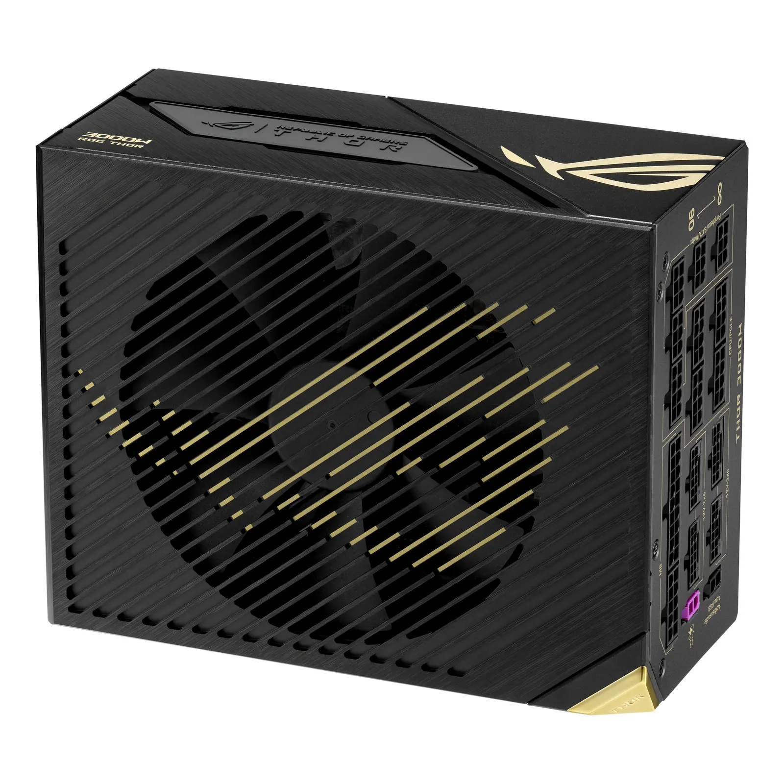 Asus ROG Thor 3000W Titanium III Edition 20 - ATX 3.1, 80 Plus Titanium, PCIe 5.1, ROG Equalizer incluso - immagine 4