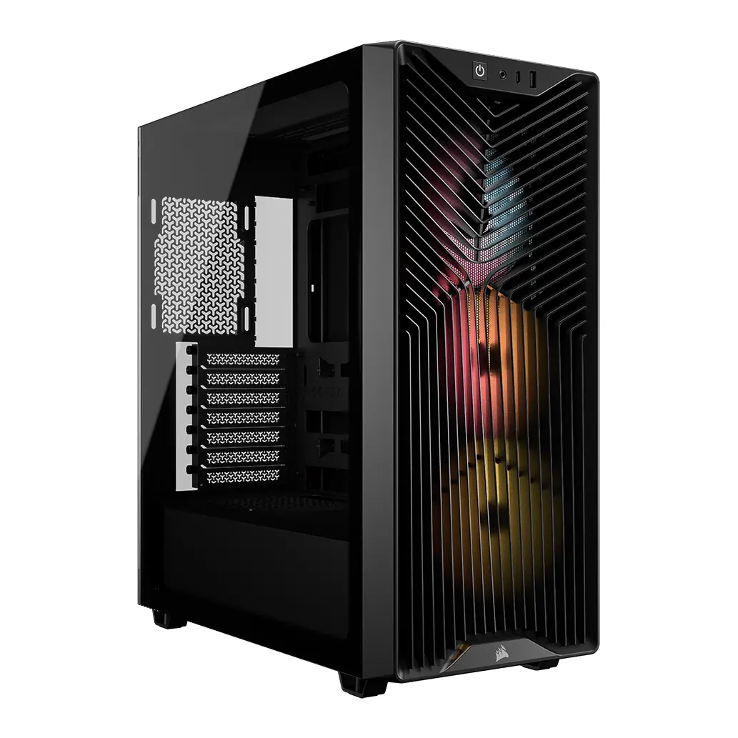 Corsair 3200D RS ARGB Tempered Glass, Mid-Tower - Nero