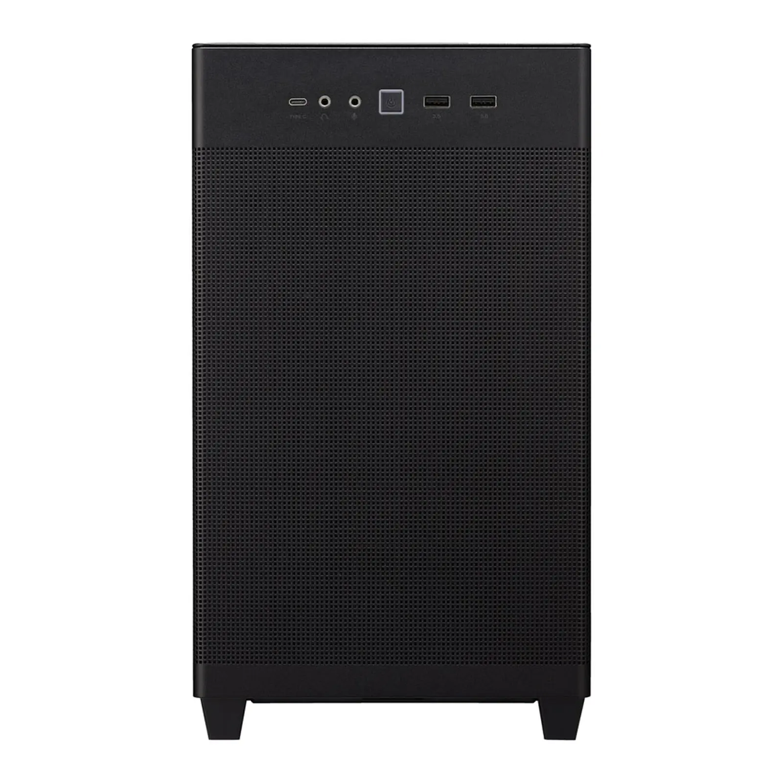 Asus Prime AP201 TG, Micro-ATX, Vetro Temperato - Nero - immagine 4