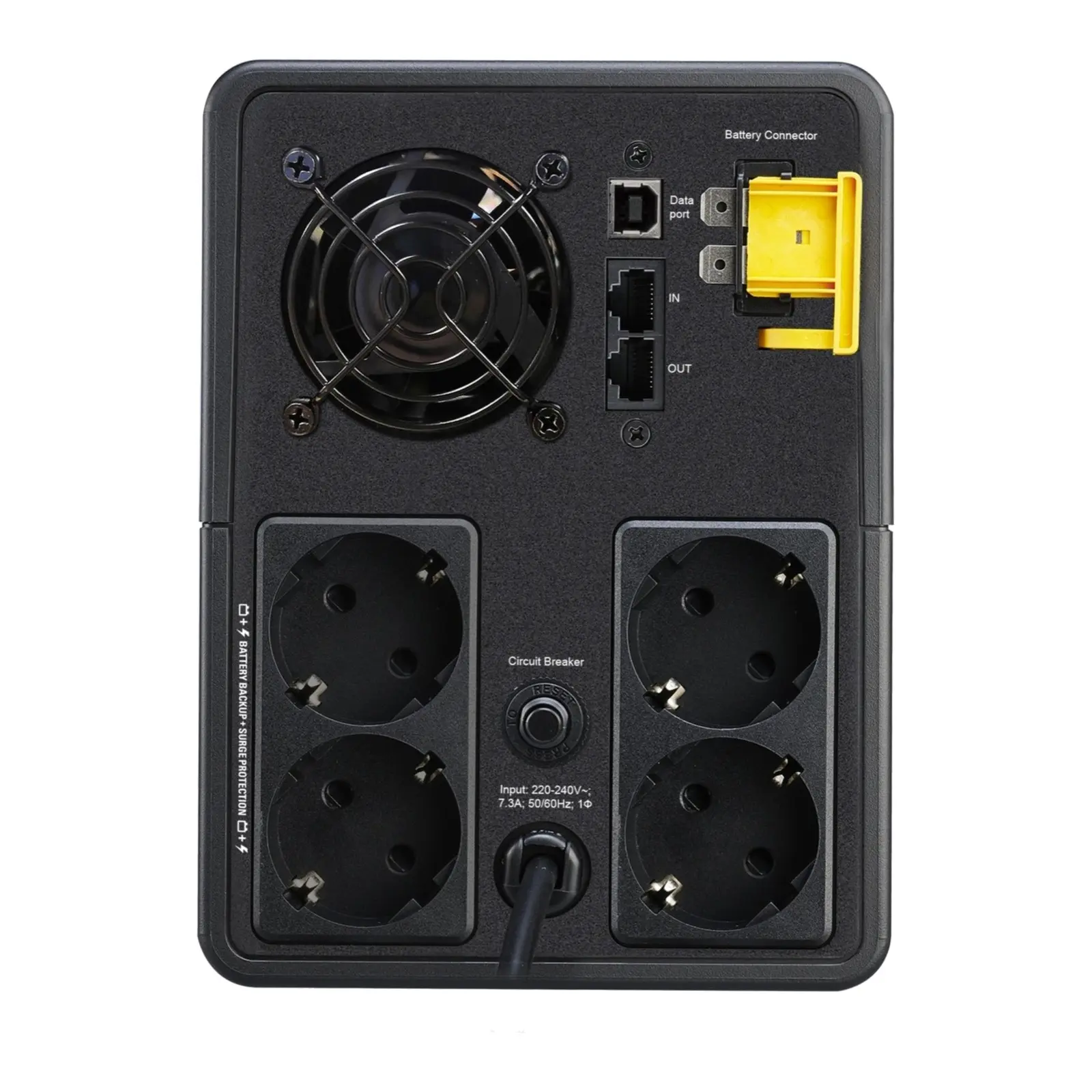 APC Back-UPS BX1600MI-GR 1600VA SchuKo, AVR - 900 Watt - immagine 2