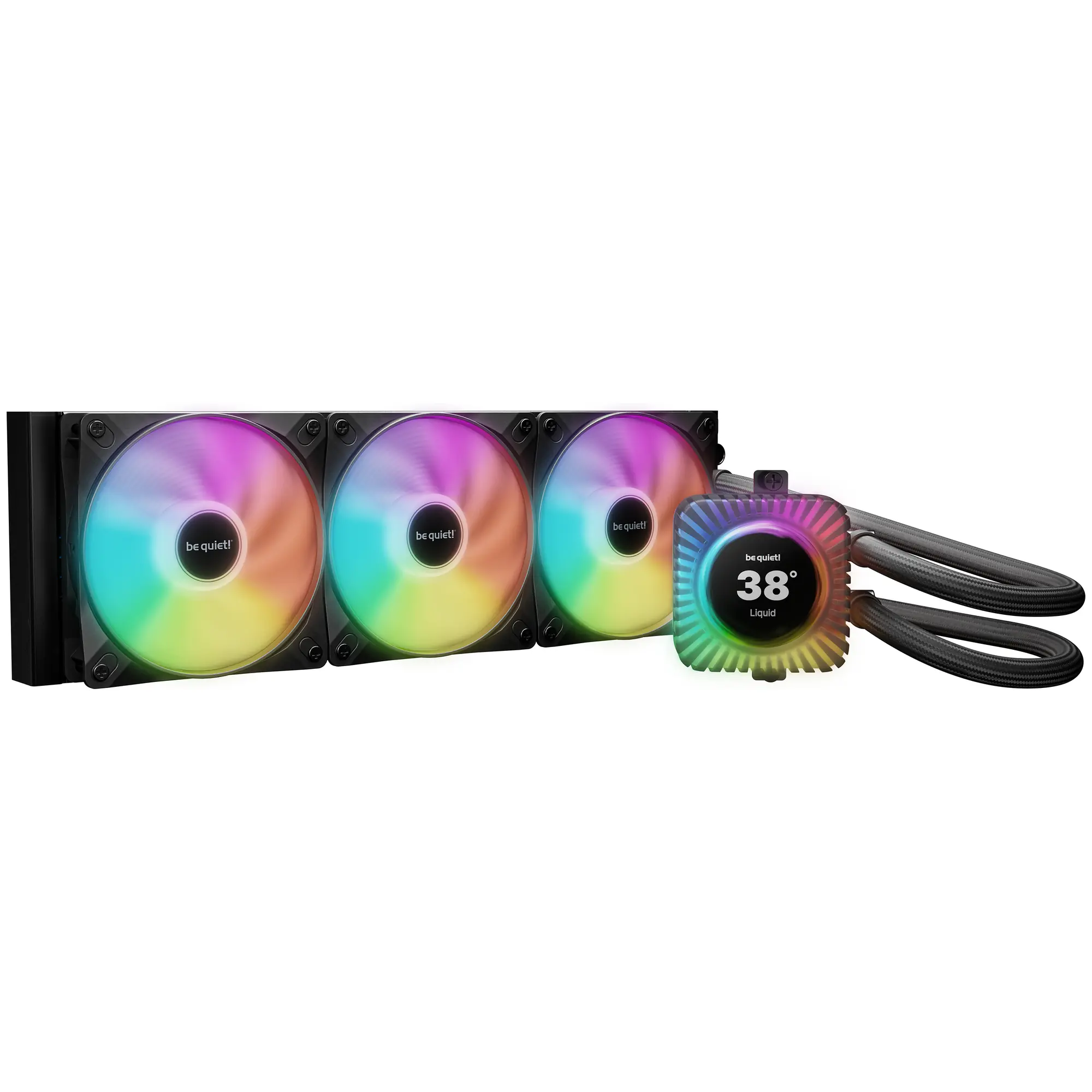 be quiet! Light Loop IO LCD AIO, 360mm - Nero